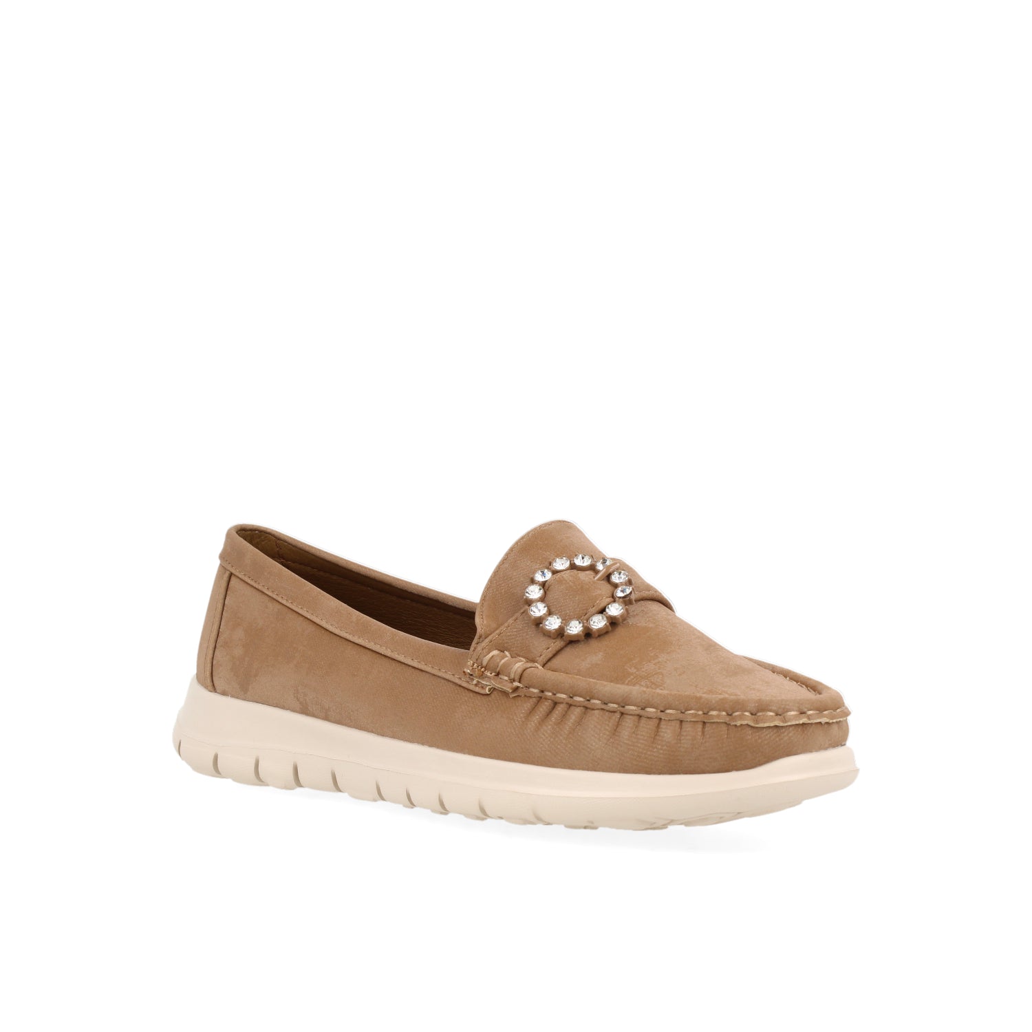 Zapato Casual Vazza color Taupe para Mujer