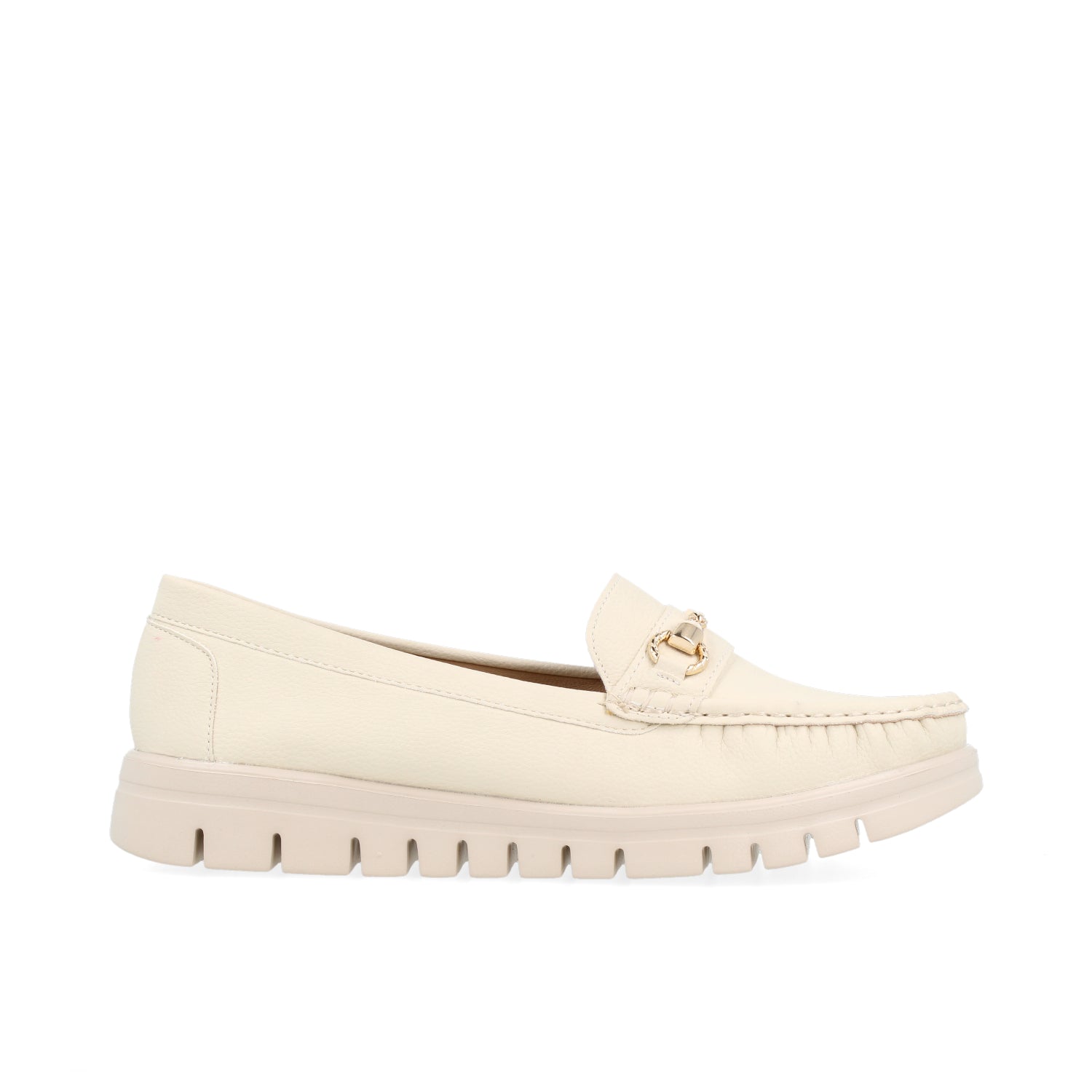 Zapato Casual Vazza color Beige para Mujer