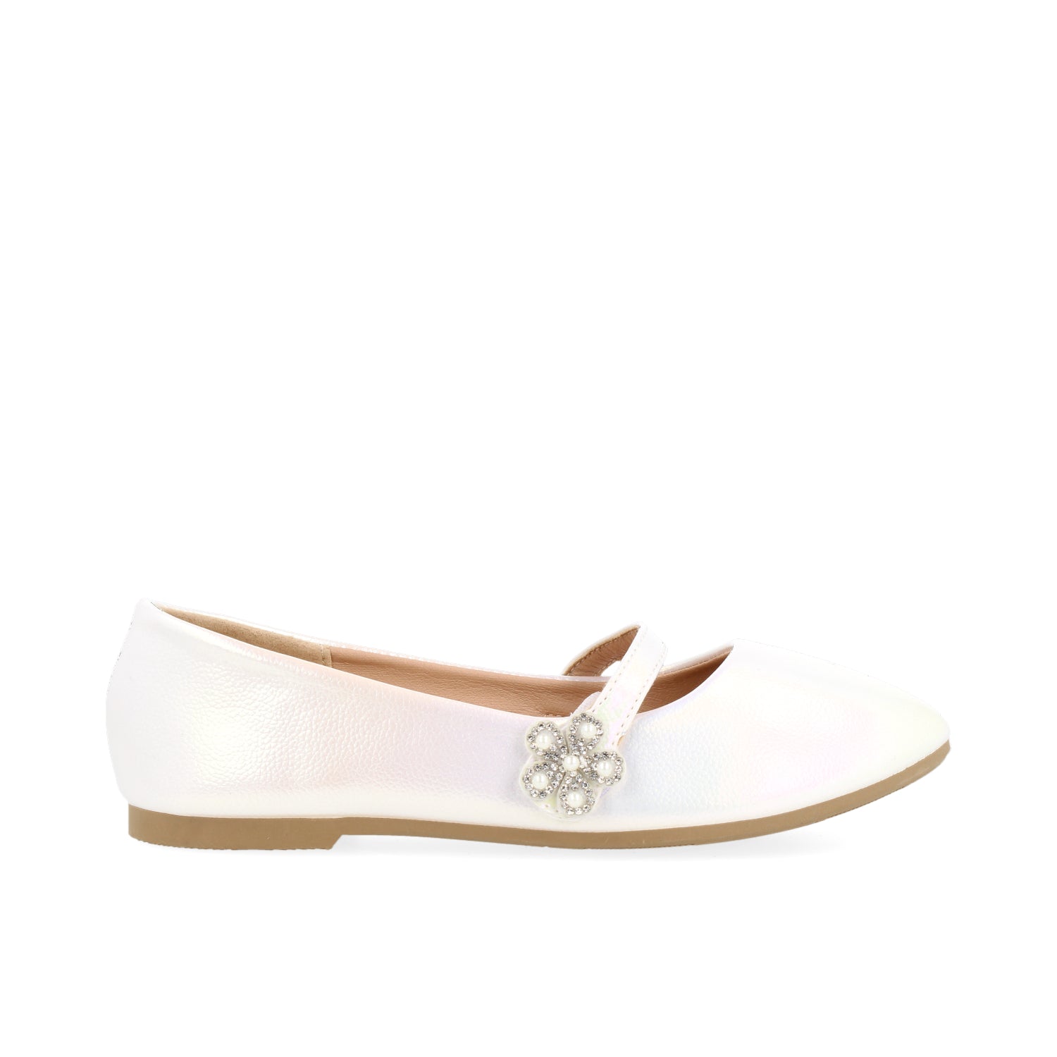 Ballerina Casual Vazza color Blanco para Niña
