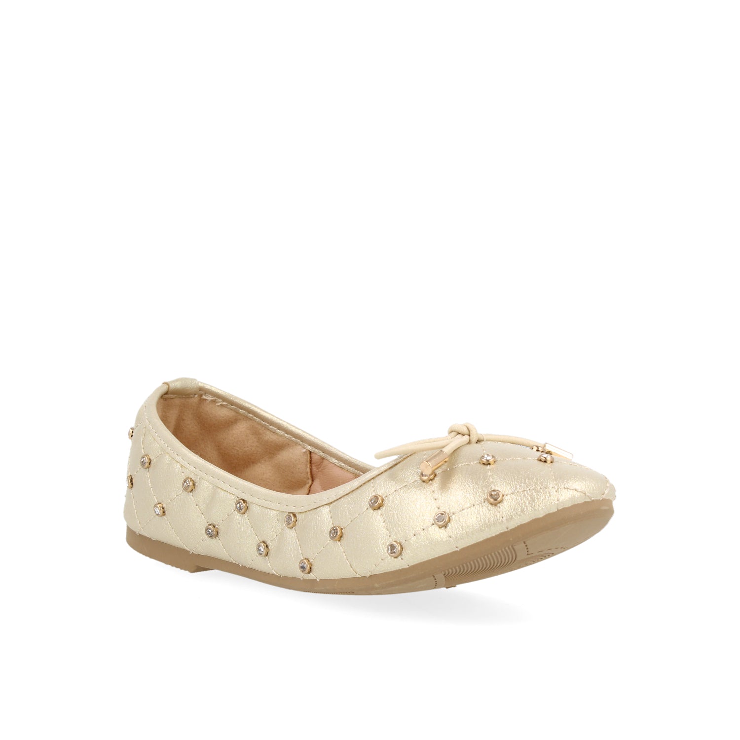 Ballerina Casual Vazza color Dorado para Niña