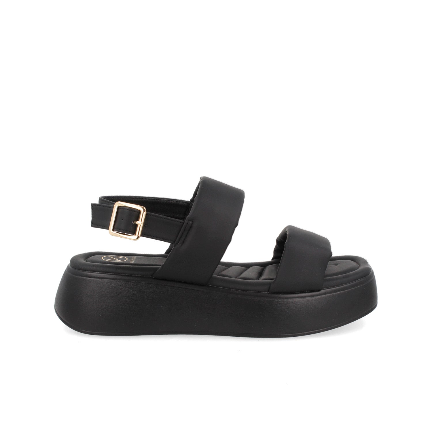 Sandalia Casual Vazza color Negro para Mujer