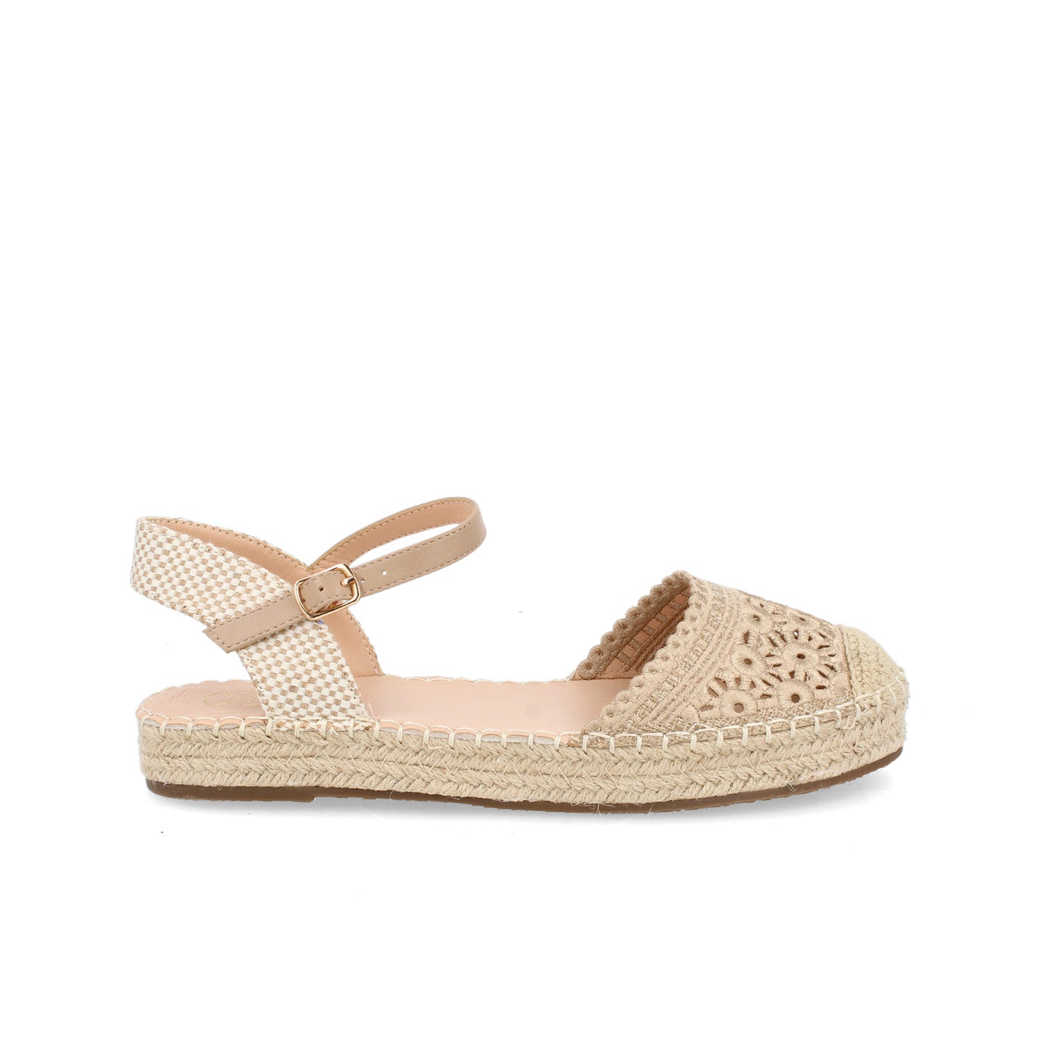 Alpargata Casual Vazza color Beige para Mujer