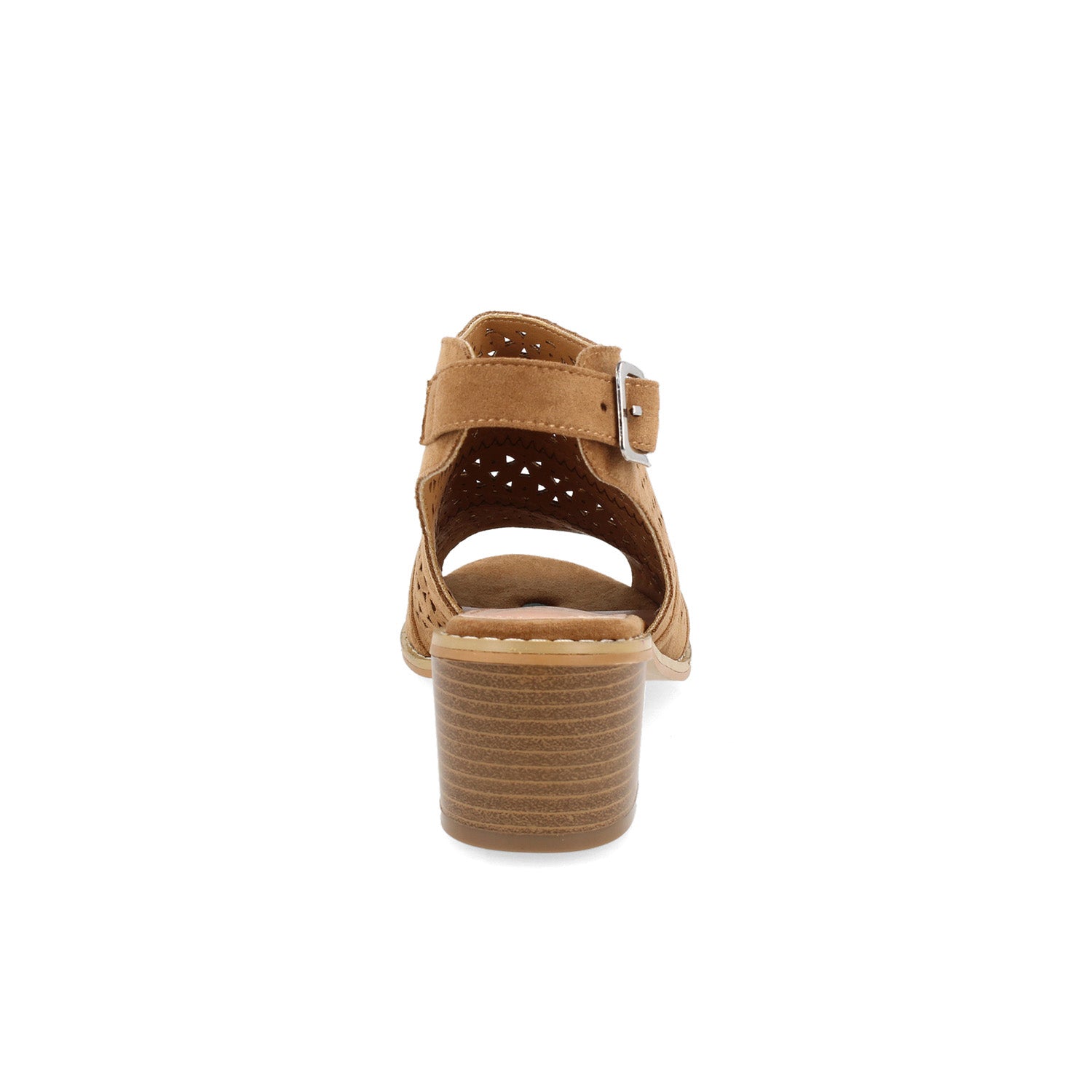 Zuecos Casual Vazza color Camel para Mujer