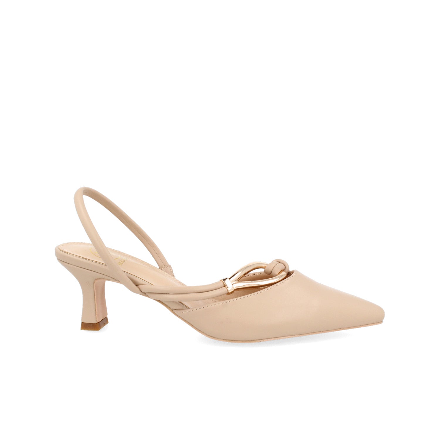 Zapatilla de Vestir Vazza color Beige para Mujer