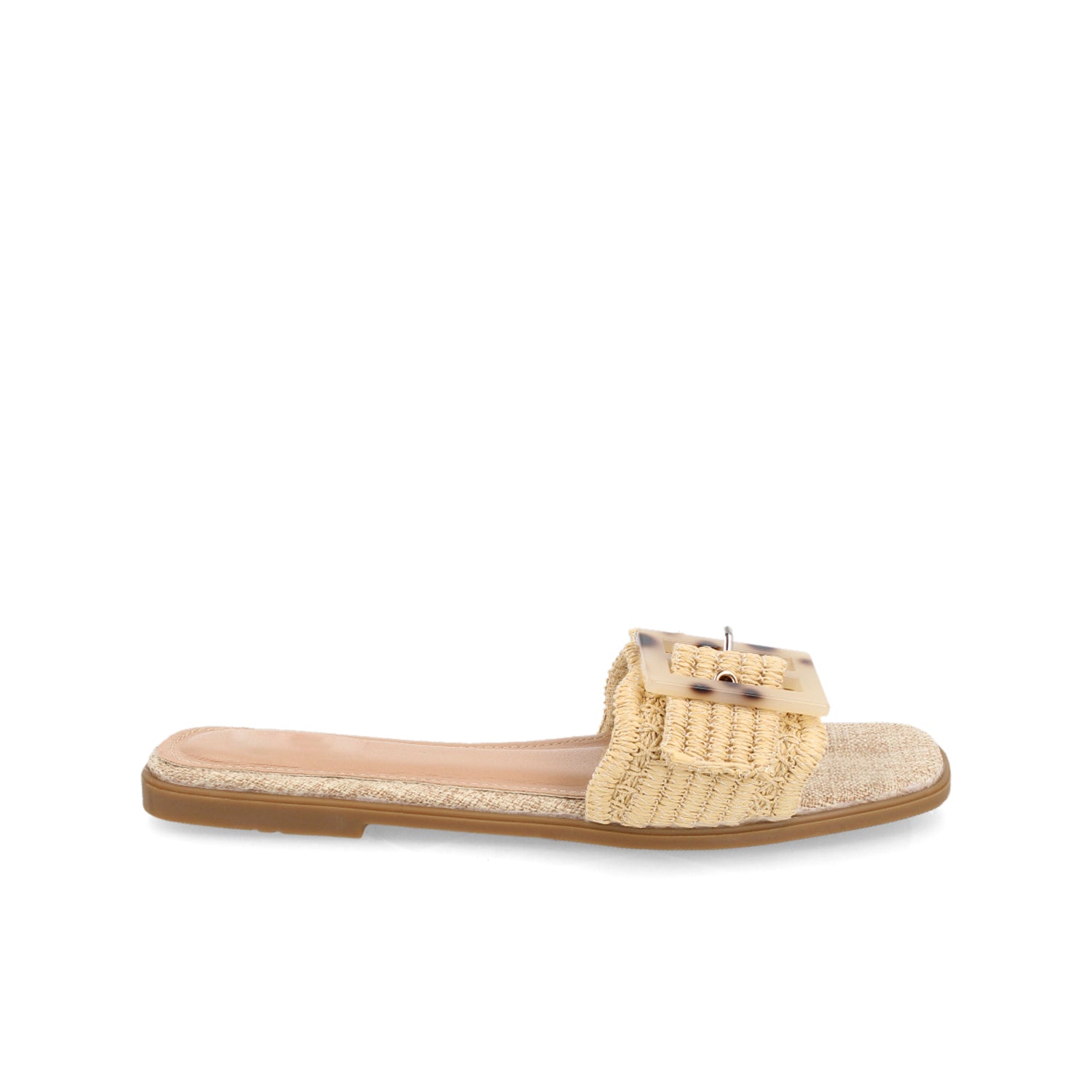 Sandalia Casual Vazza color Beige para Mujer