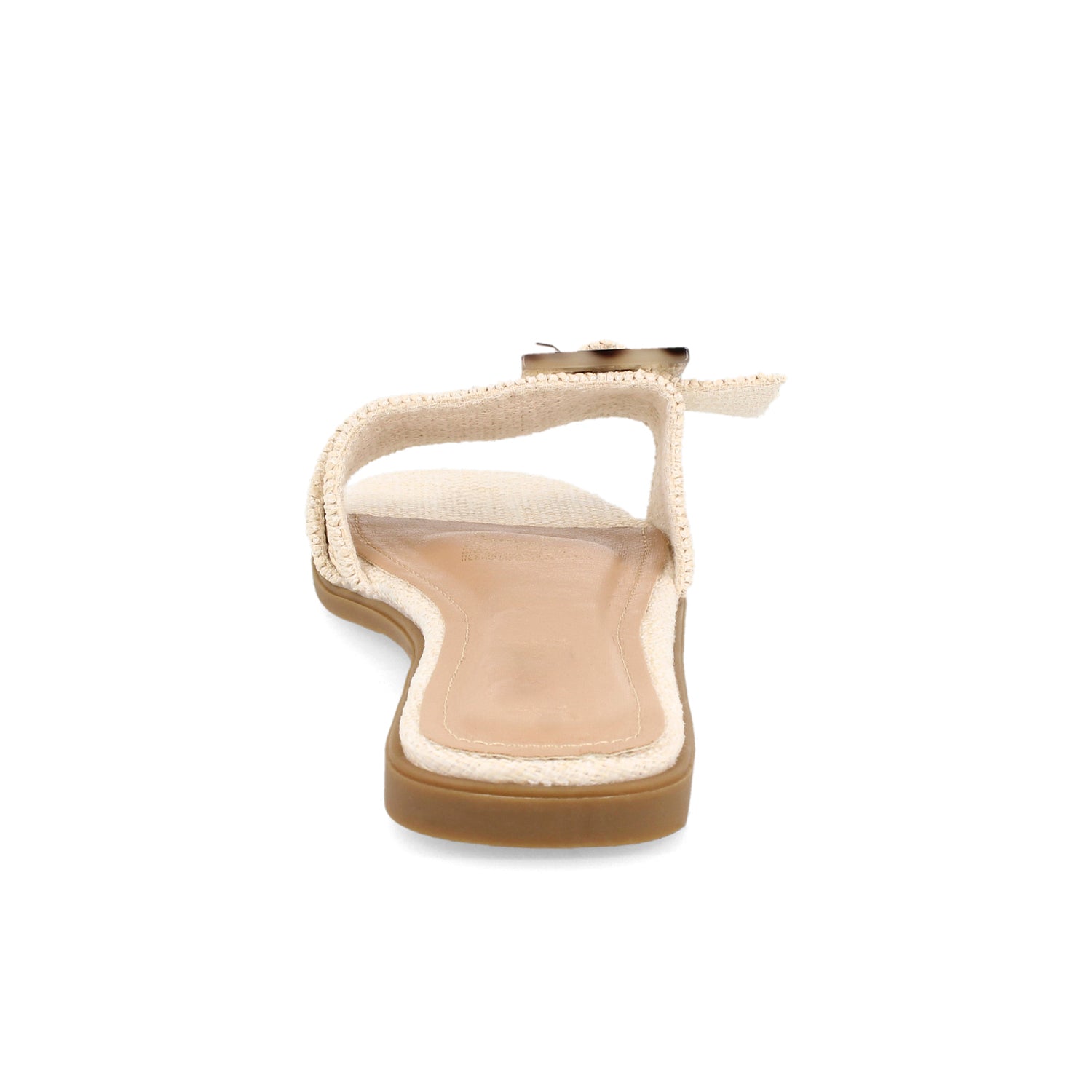 Sandalia Casual Vazza color Latte para Mujer