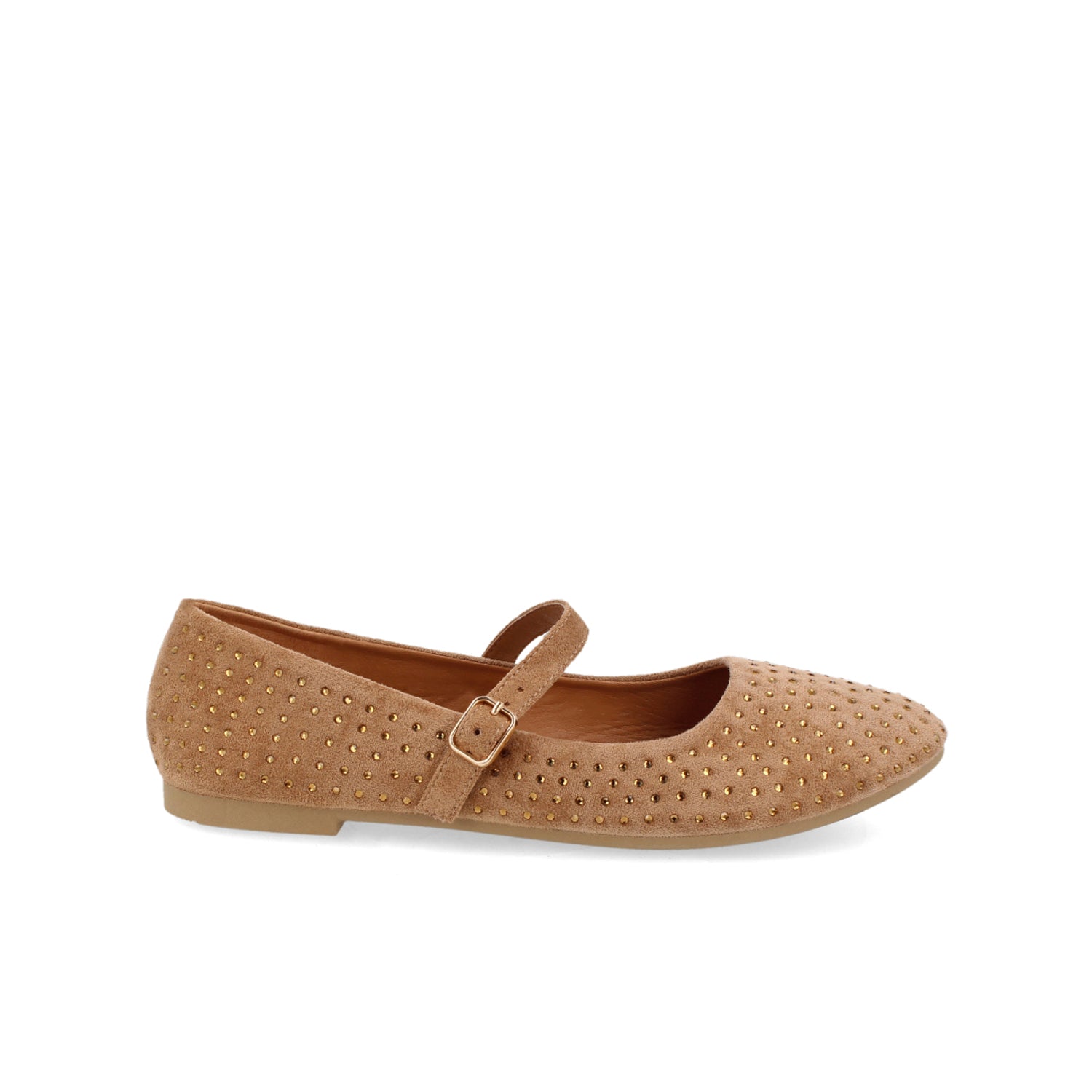 Ballerina Casual Vazza color Camel para Mujer