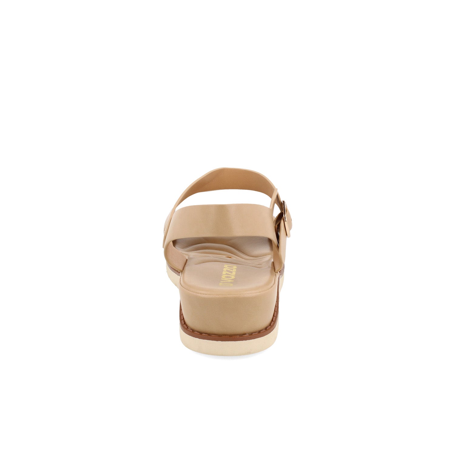 Sandalia Casual Vazza color Beige para Mujer