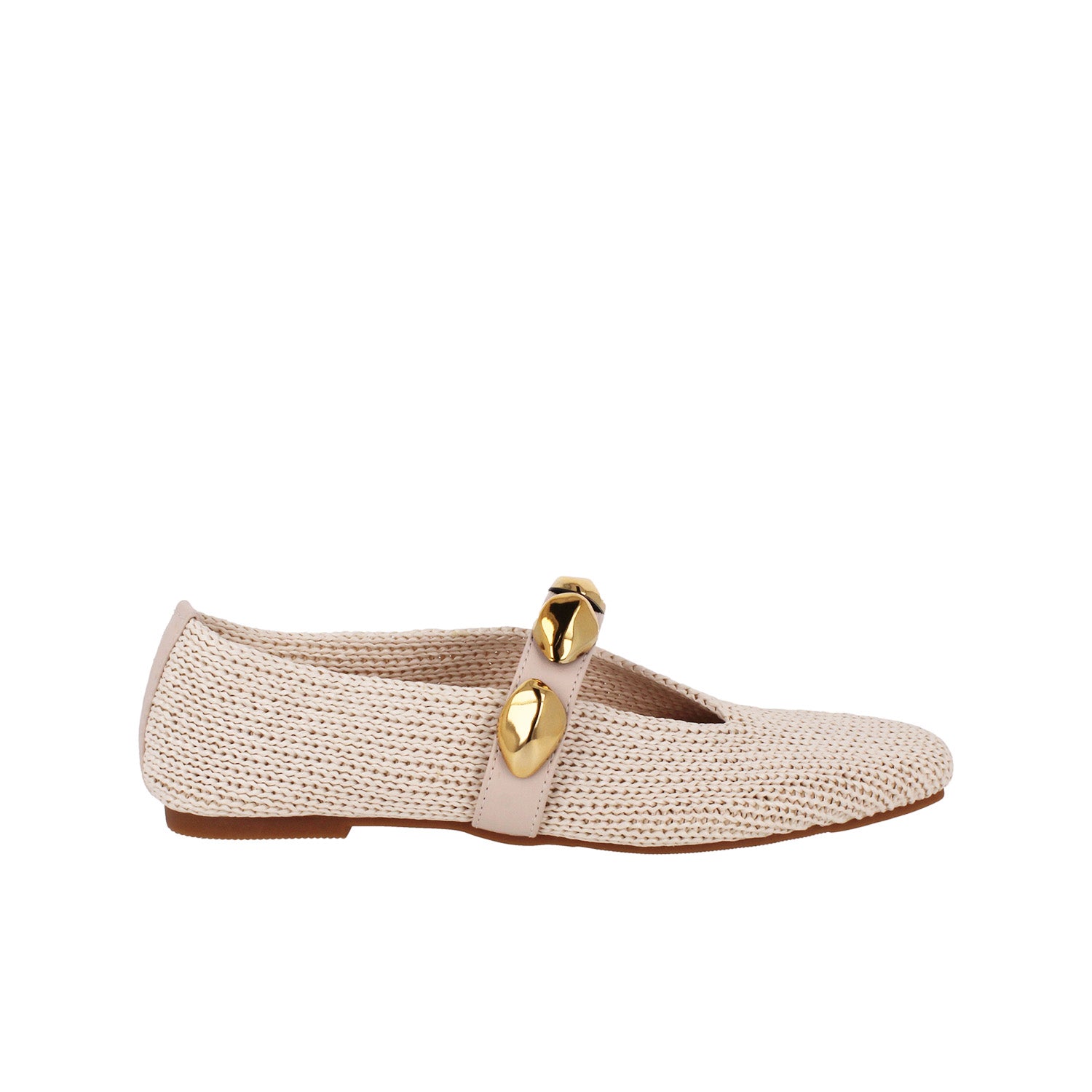 Ballerina Casual Vazza color Beige para Mujer