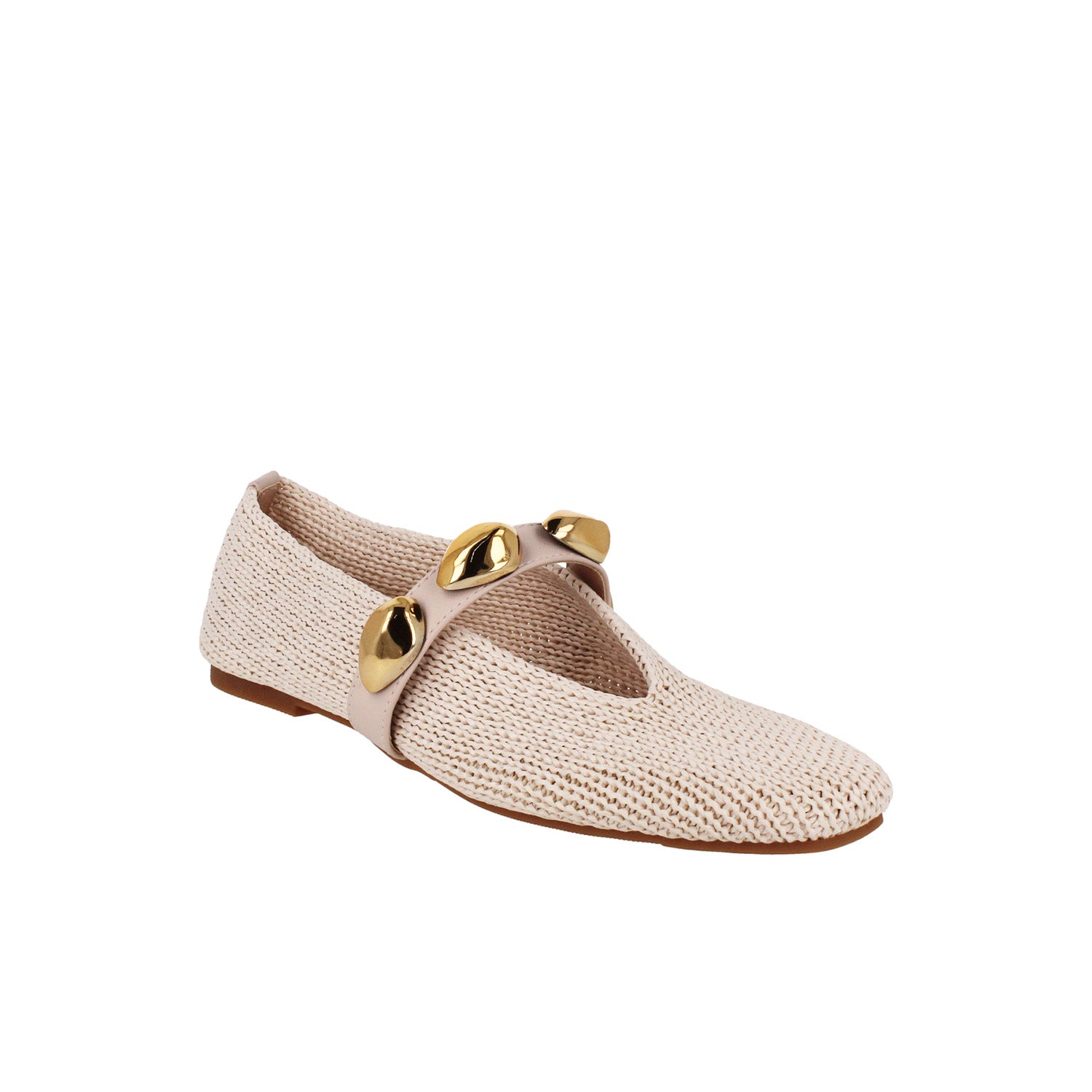 Ballerina Casual Vazza color Beige para Mujer