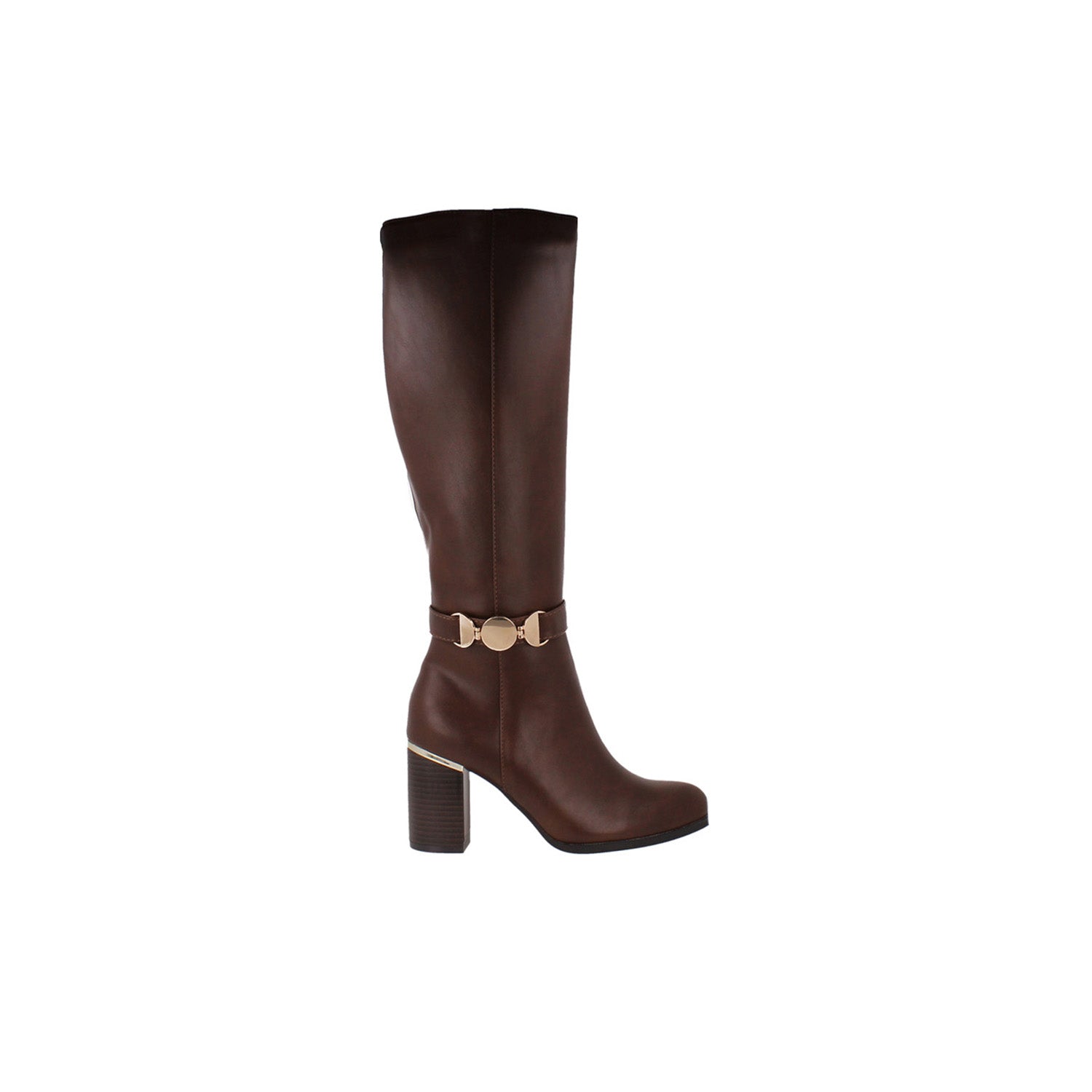 Bota de Vestir Vazza color Cafe para Mujer