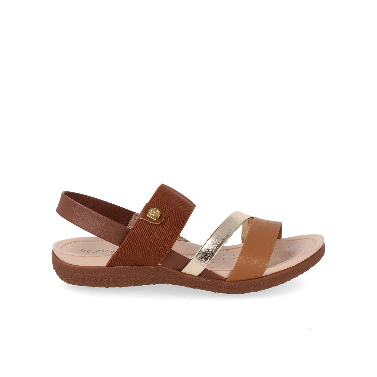 Sandalia Casual Modare color Camel para Mujer