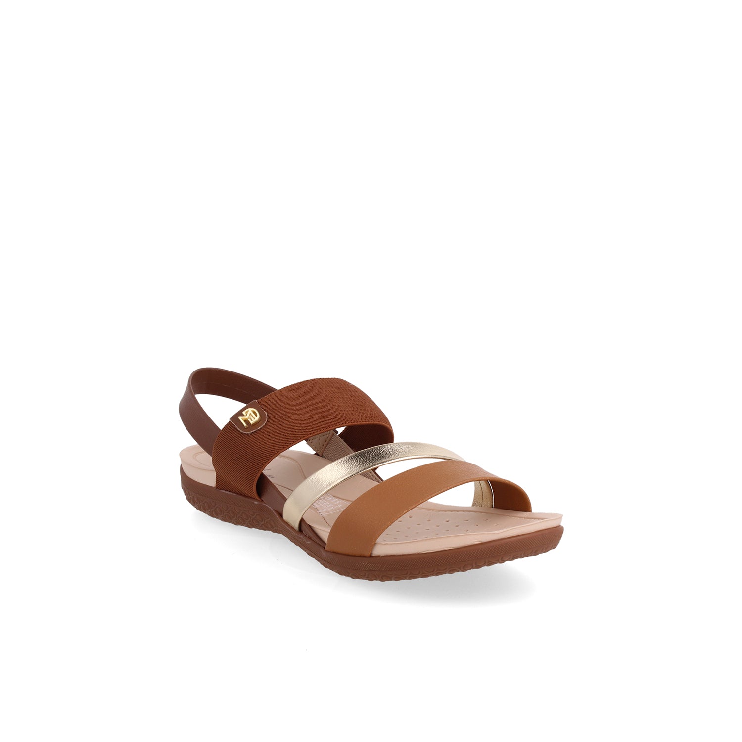 Sandalia Casual Modare color Camel para Mujer