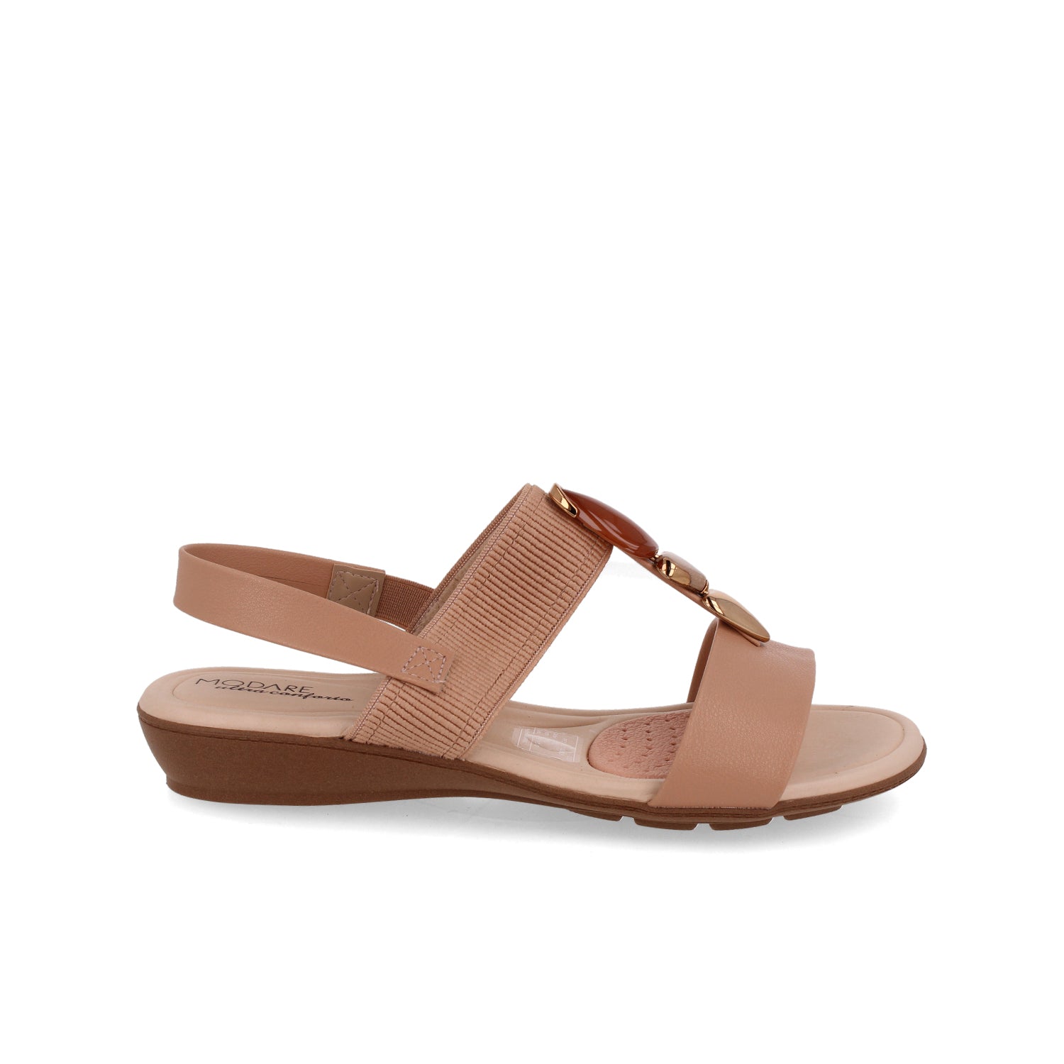 Sandalia Casual Modare color Nude para Mujer