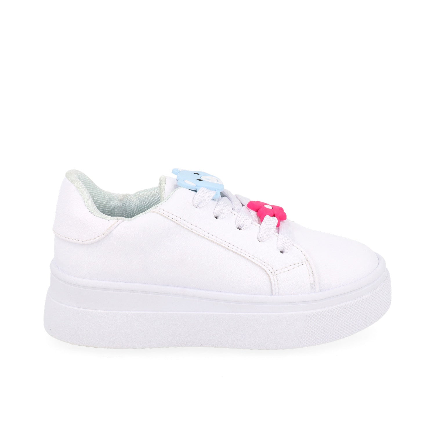 Tenis Casual Vazza color Blanco para Junior Niña