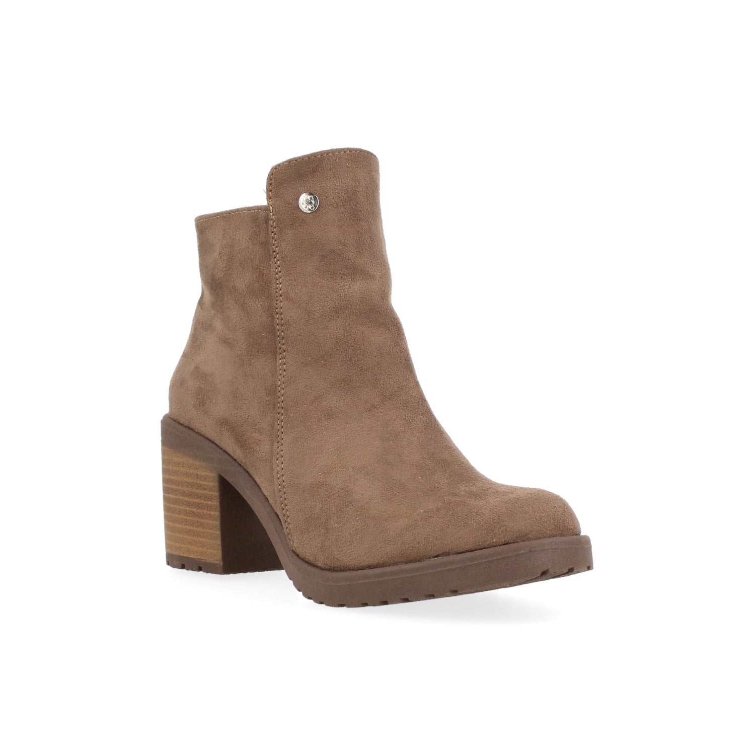 Botin Casual Vazza color Nutria para Mujer