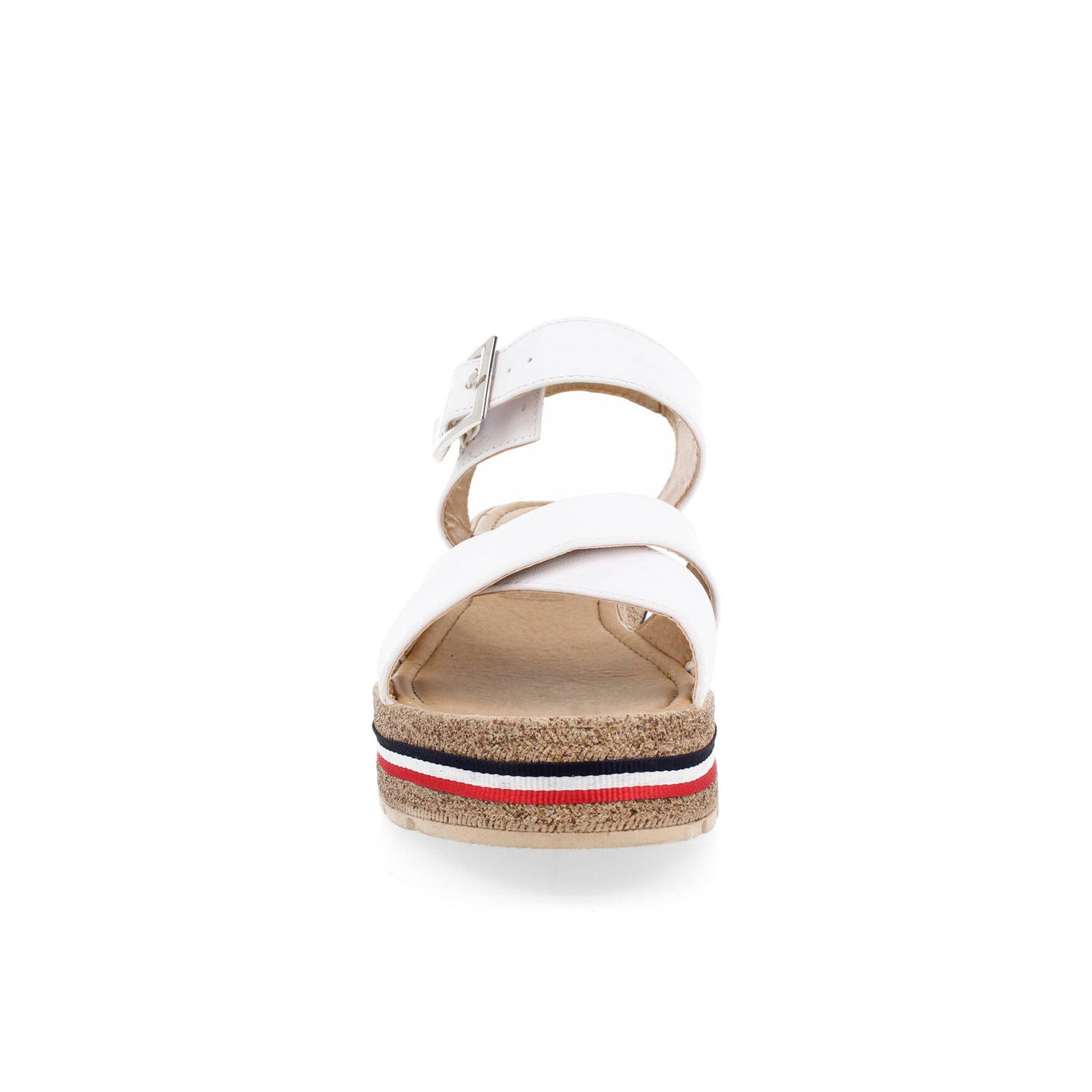 Sandalia Casual Vazza color Blanco para Mujer