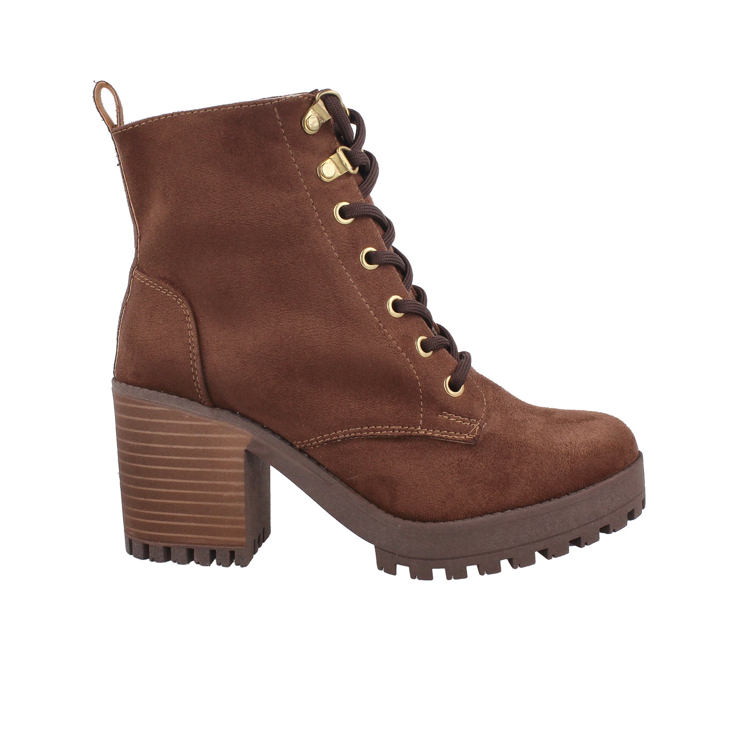Botin Casual Suhey color Cafe para Mujer