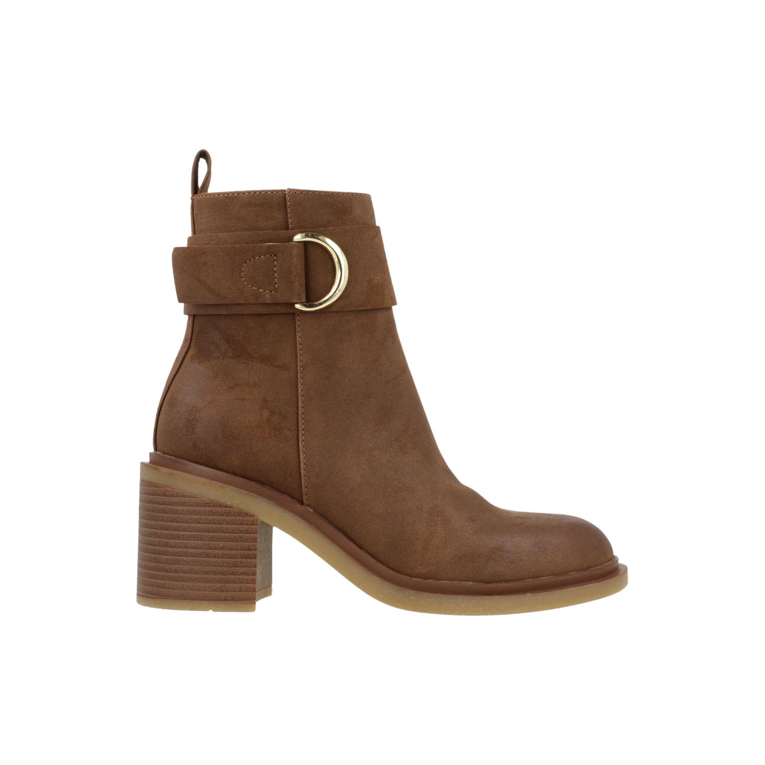 Botin Casual Vazza color Cafe para Mujer