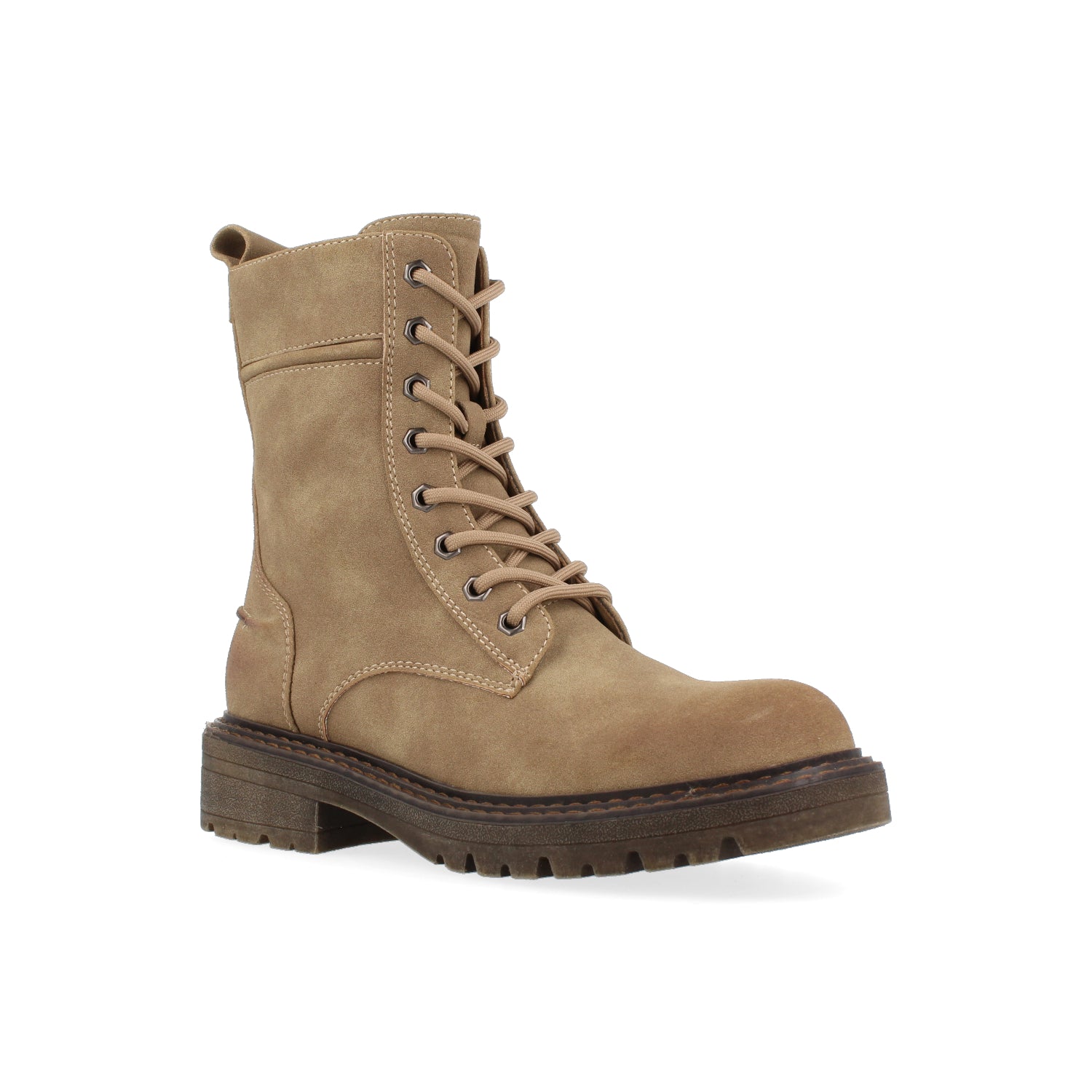Bota Casual Vazza color Arena para Mujer