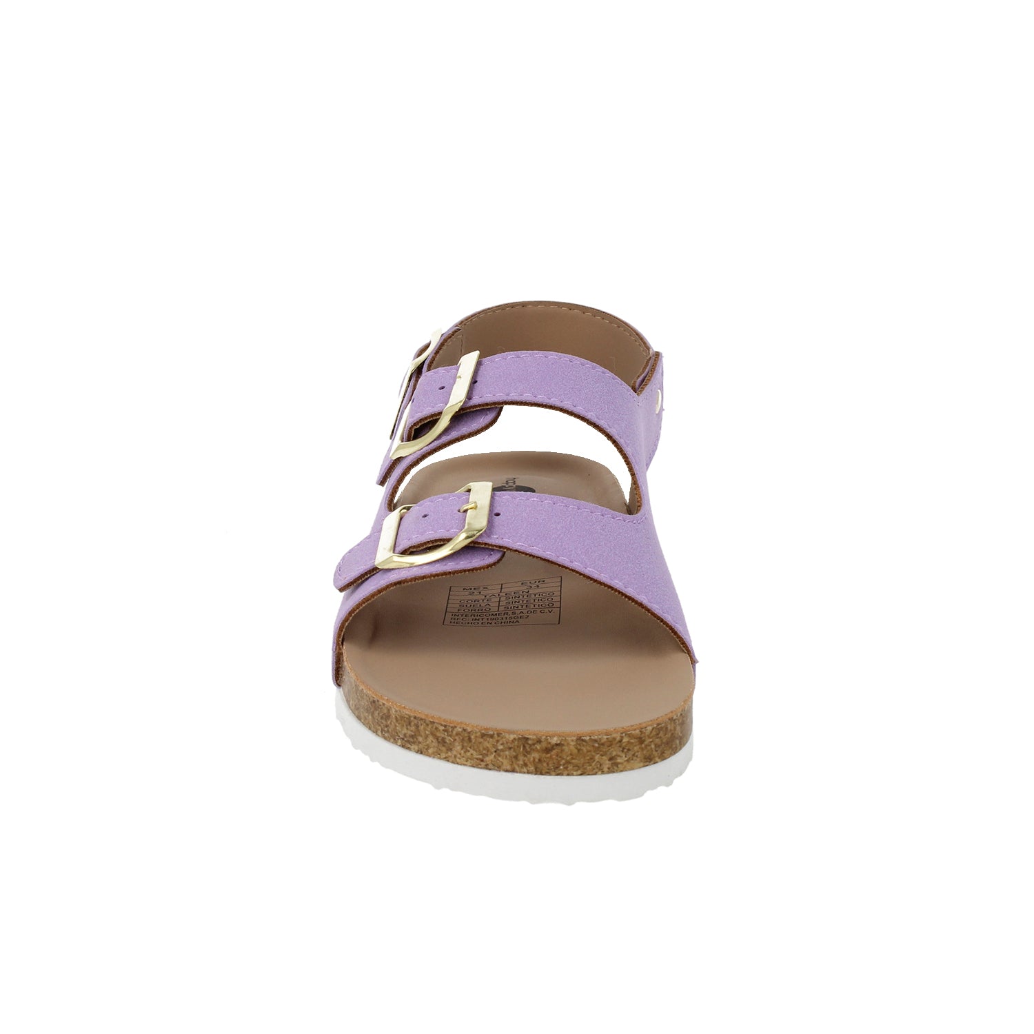 Sandalia Casual Vazza color Morado para Junior Niña