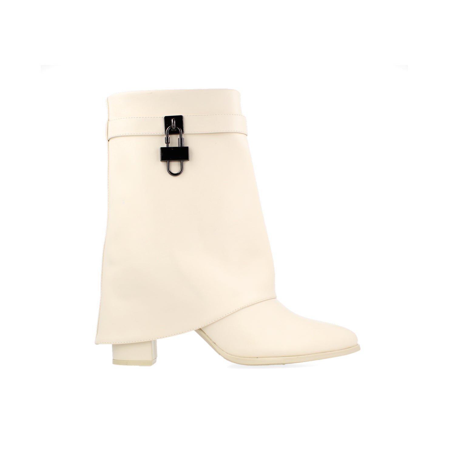Bota Casual Vazza color Ivory para Mujer