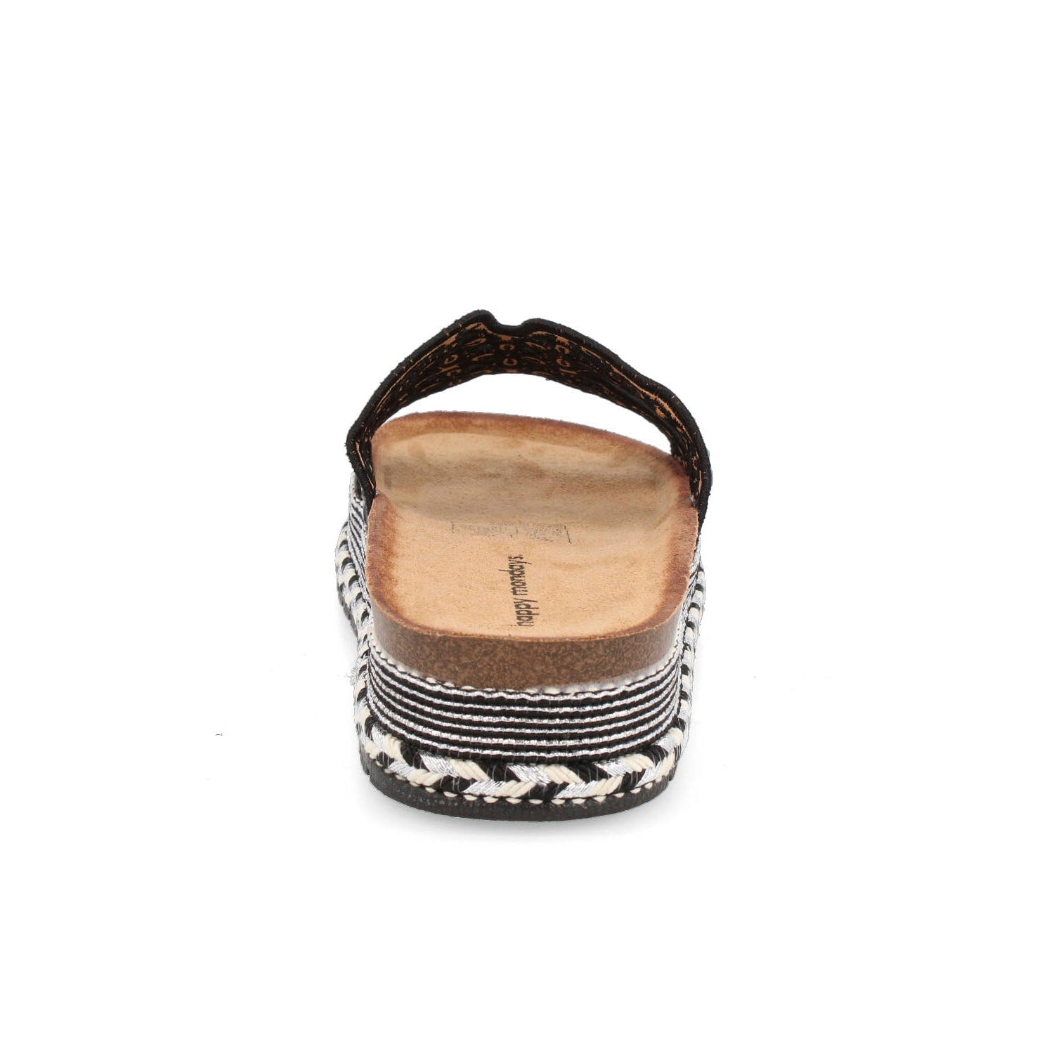 Sandalia Casual Vazza color Negro   para Mujer