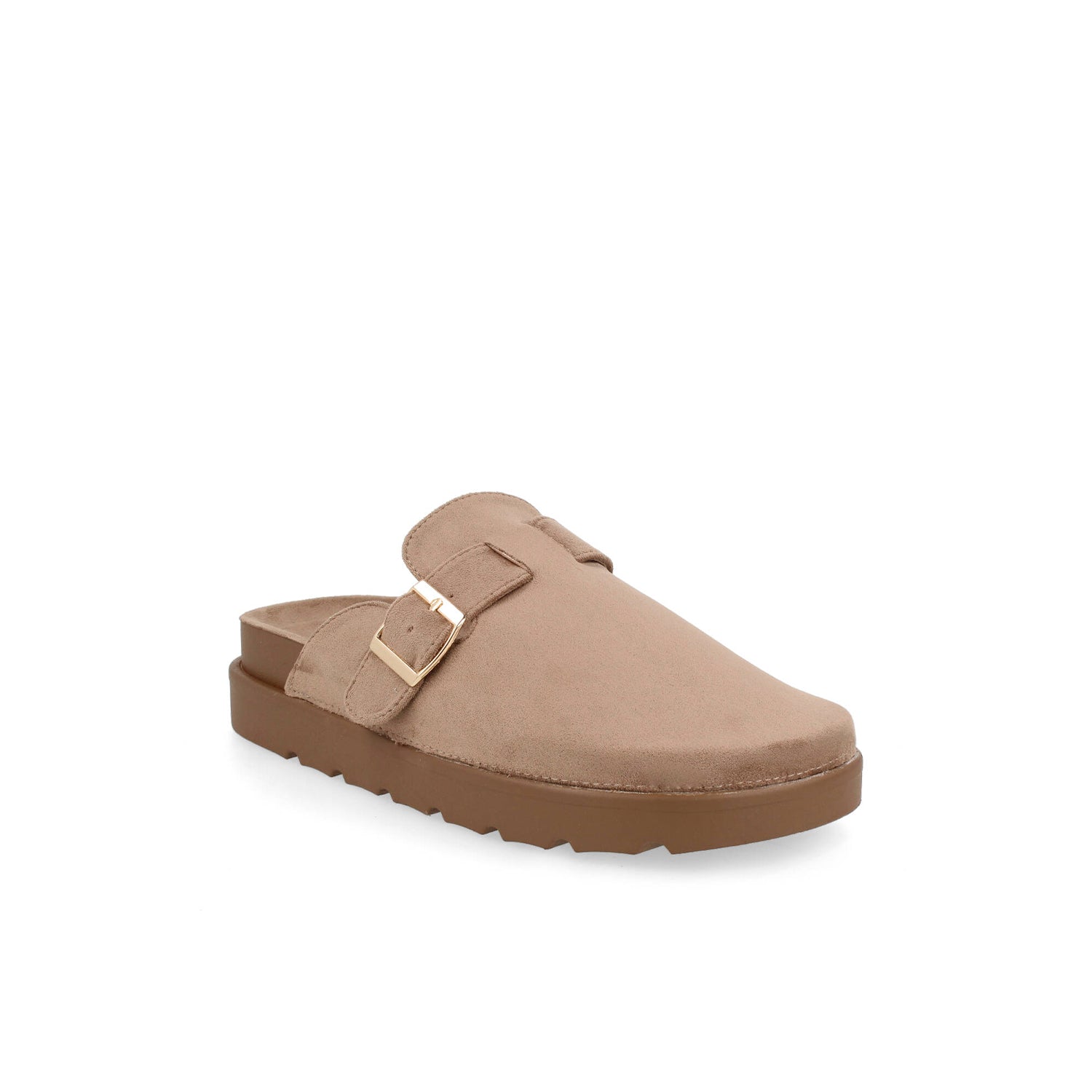 Sandalia Casual Vazza color Taupe para Mujer