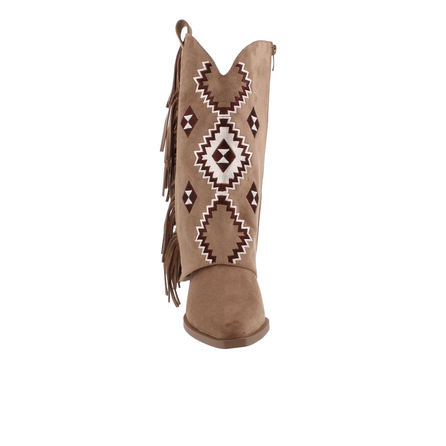 Bota Casual Vazza color Khaki para Mujer