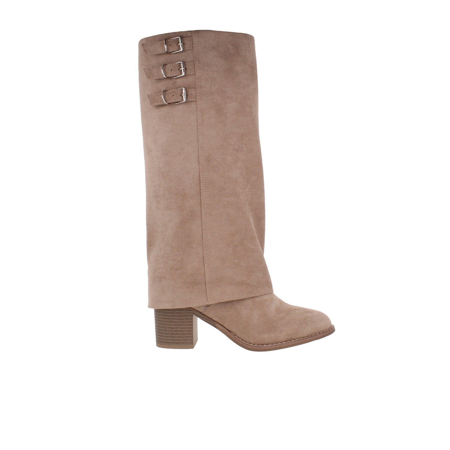 Bota Casual Vazza color Beige para Mujer