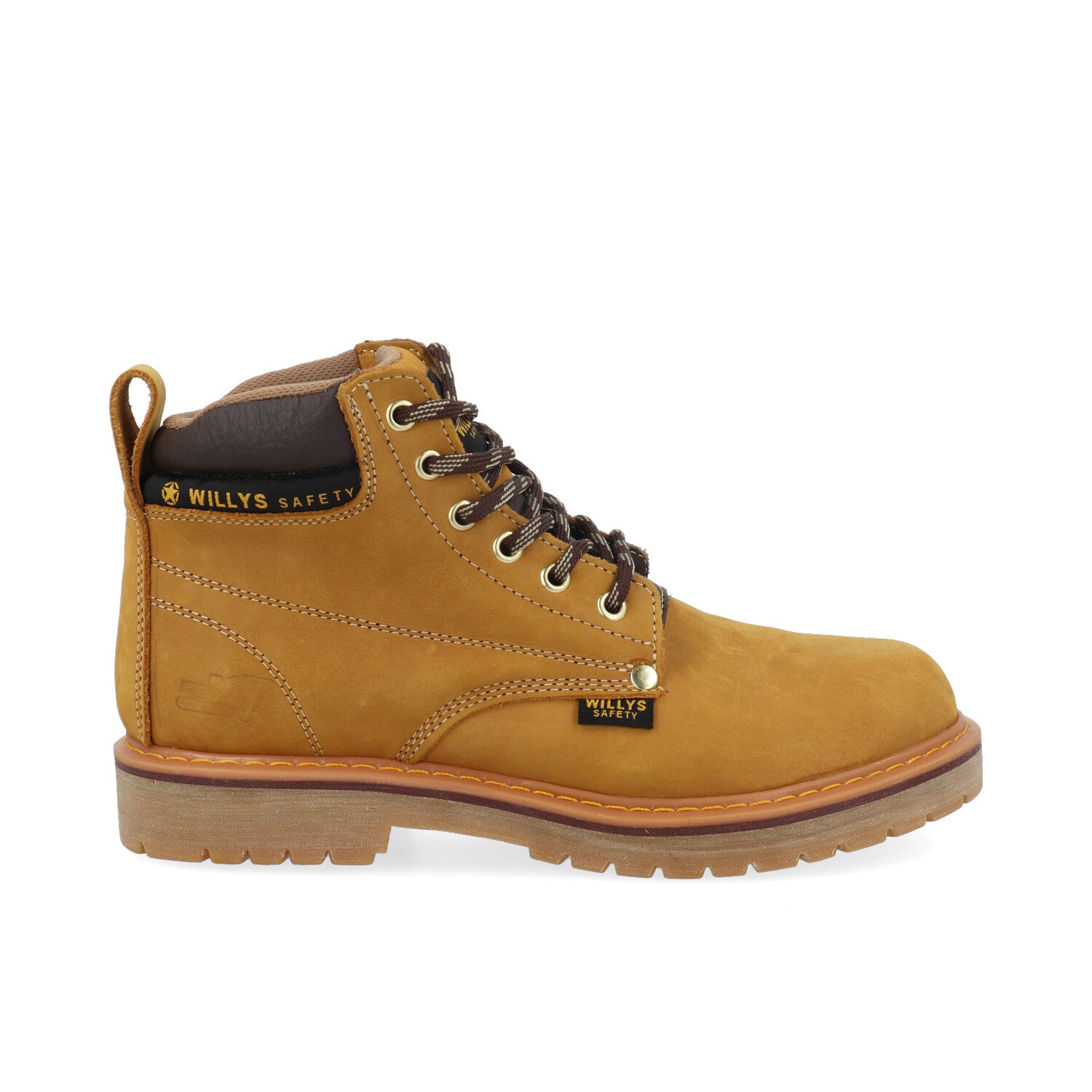 Botin Tipo Industrial Vazza color Oro para Hombre
