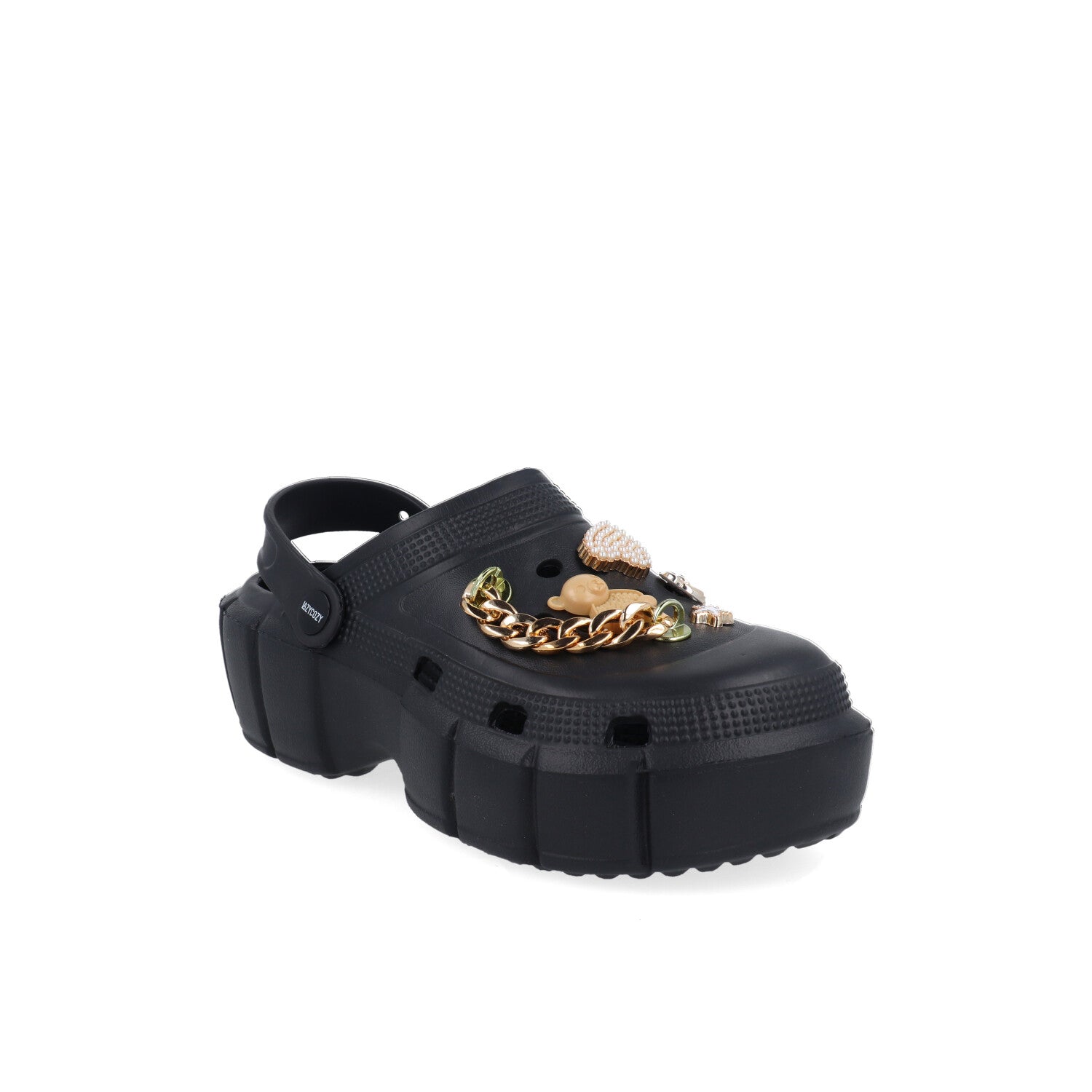 Sandalia de Playa Vazza color Negro para Mujer