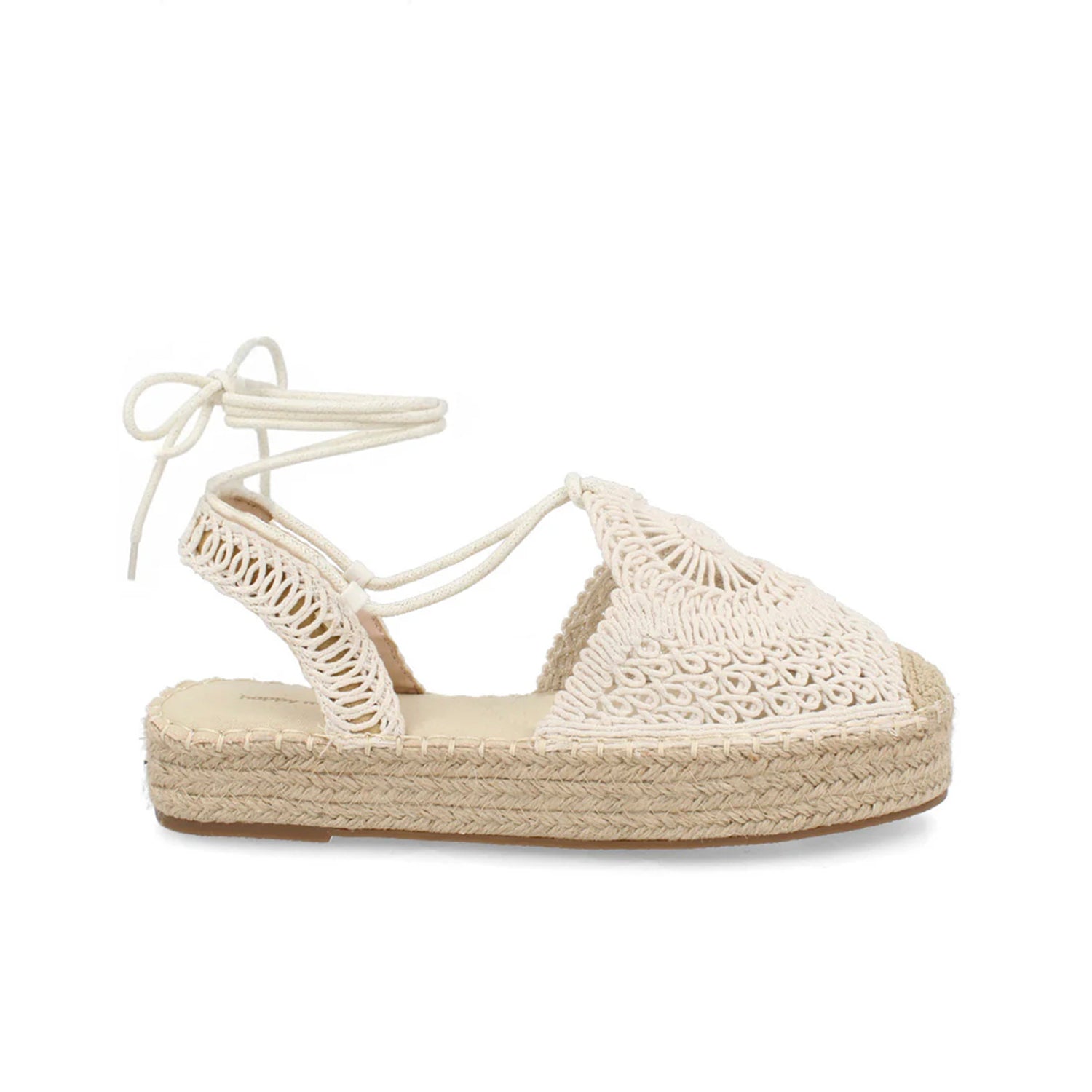 Sandalia Casual Vazza color Latte para Mujer