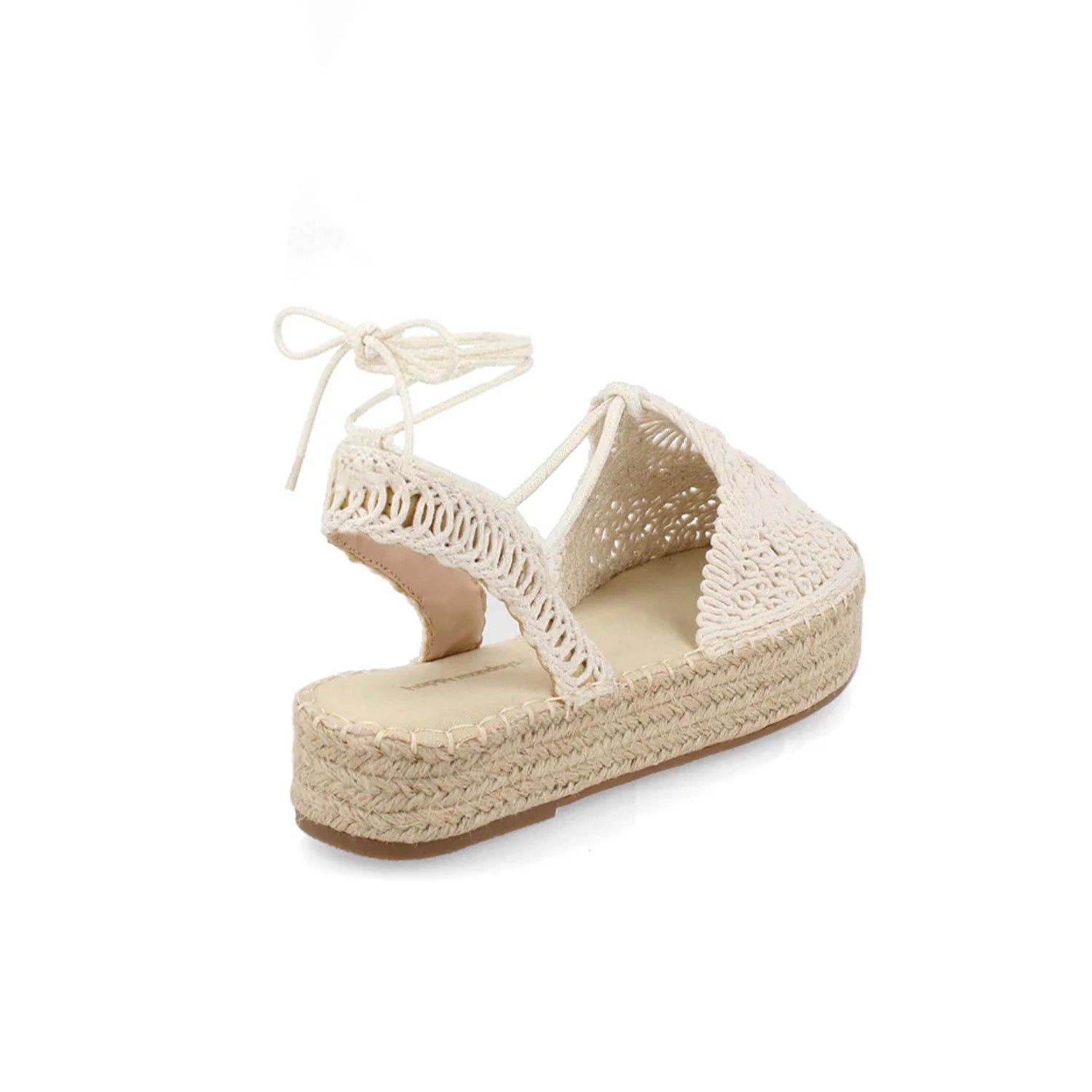 Sandalia Casual Vazza color Latte para Mujer