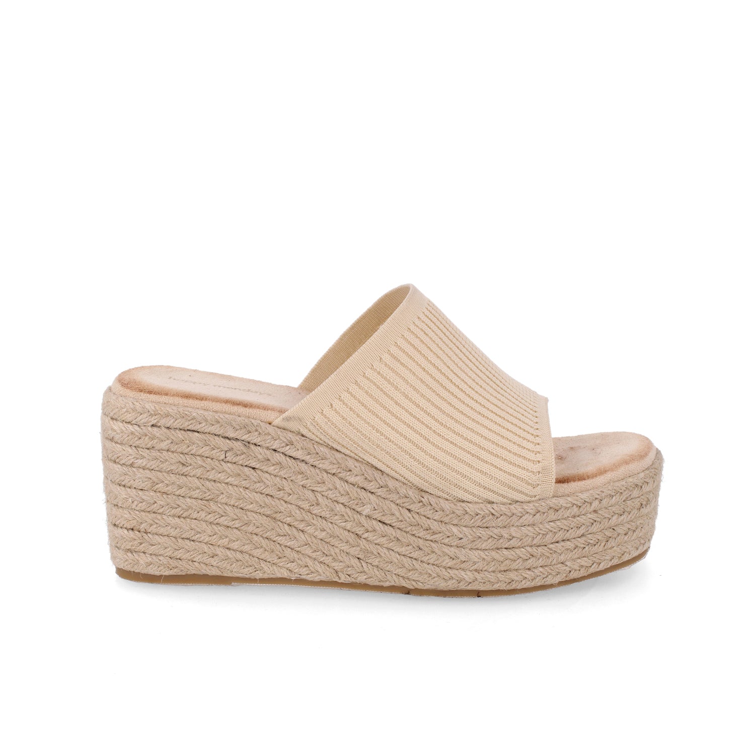 Sandalia Casual Vazza color Beige para Mujer