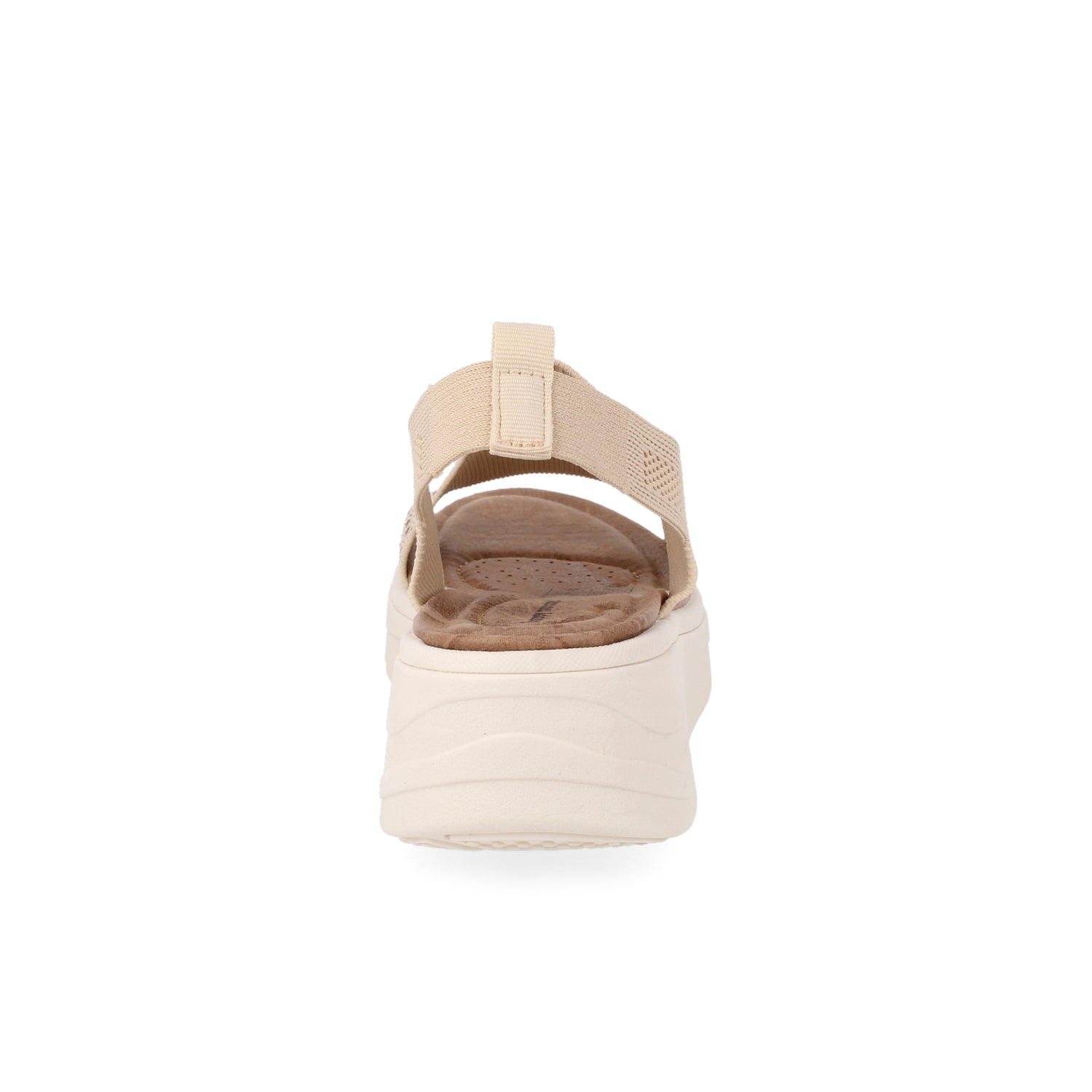 Sandalia Casual Vazza color Beige para Mujer