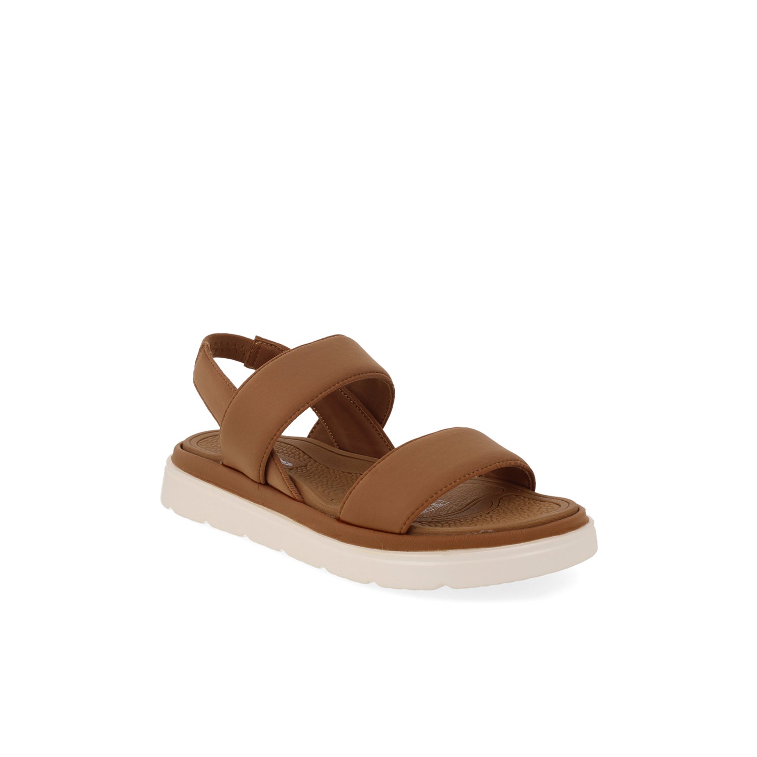Sandalia Casual Vazza color Camel para Mujer