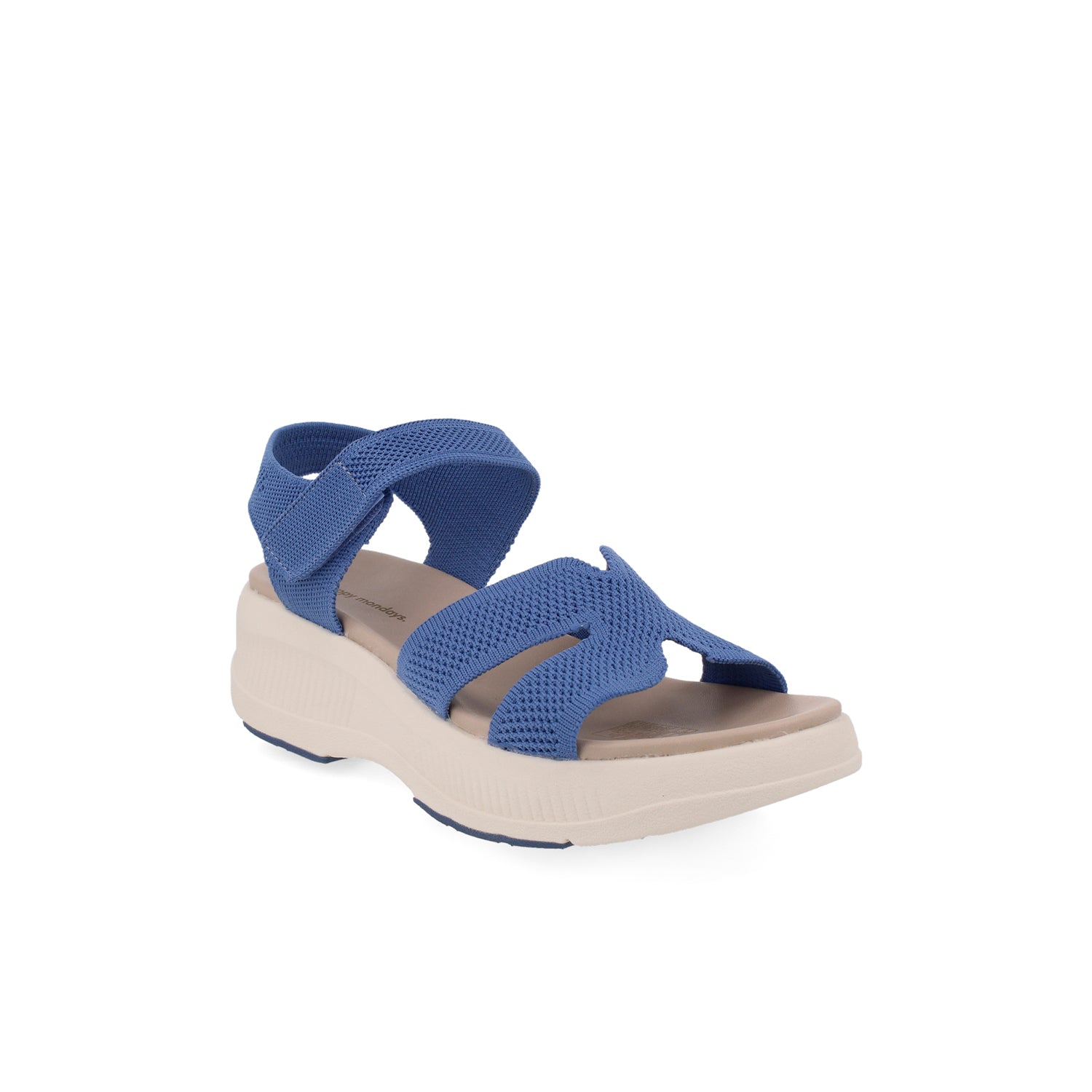 Sandalia Casual Vazza color Azul para Mujer
