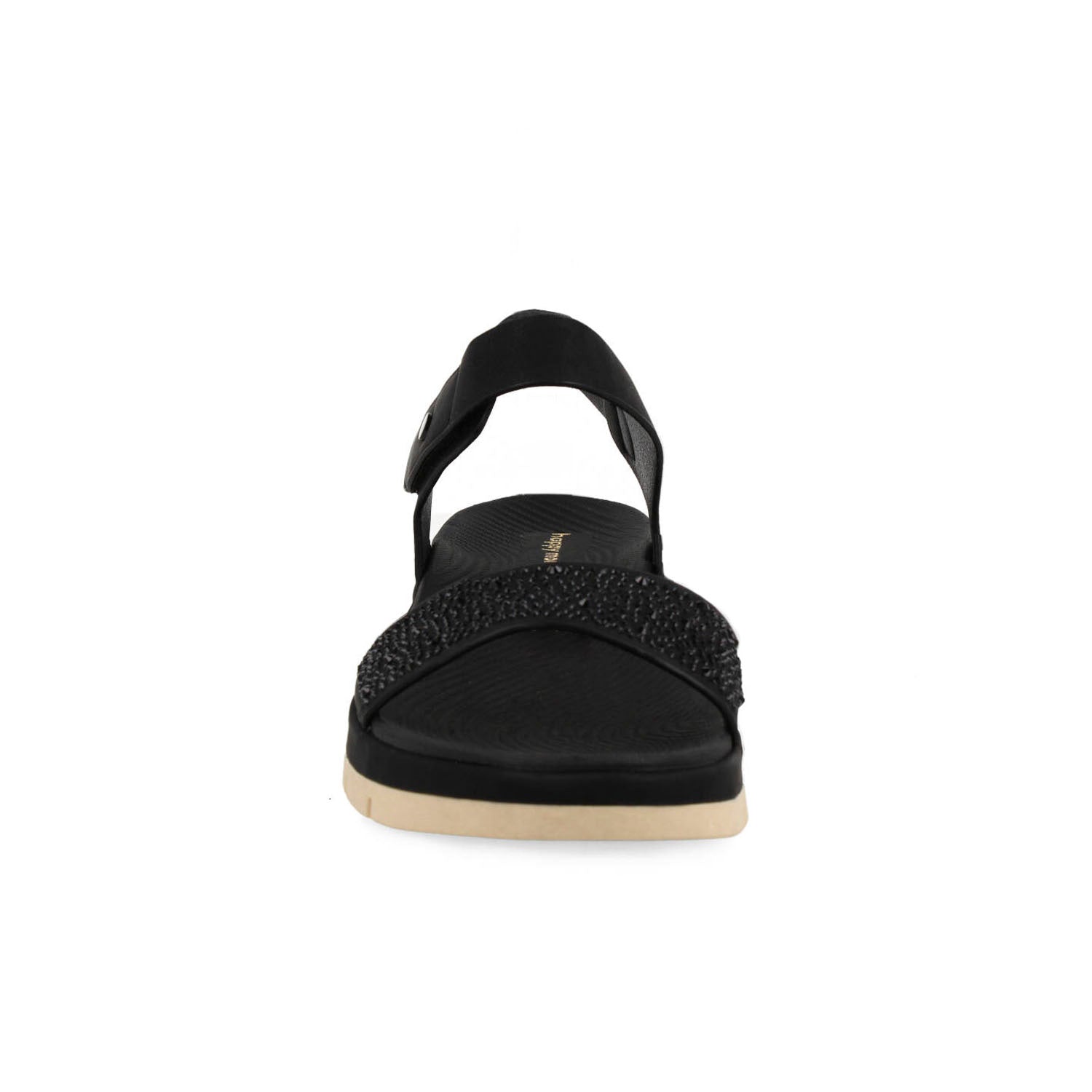 Sandalia Casual Vazza color Negro   para Mujer