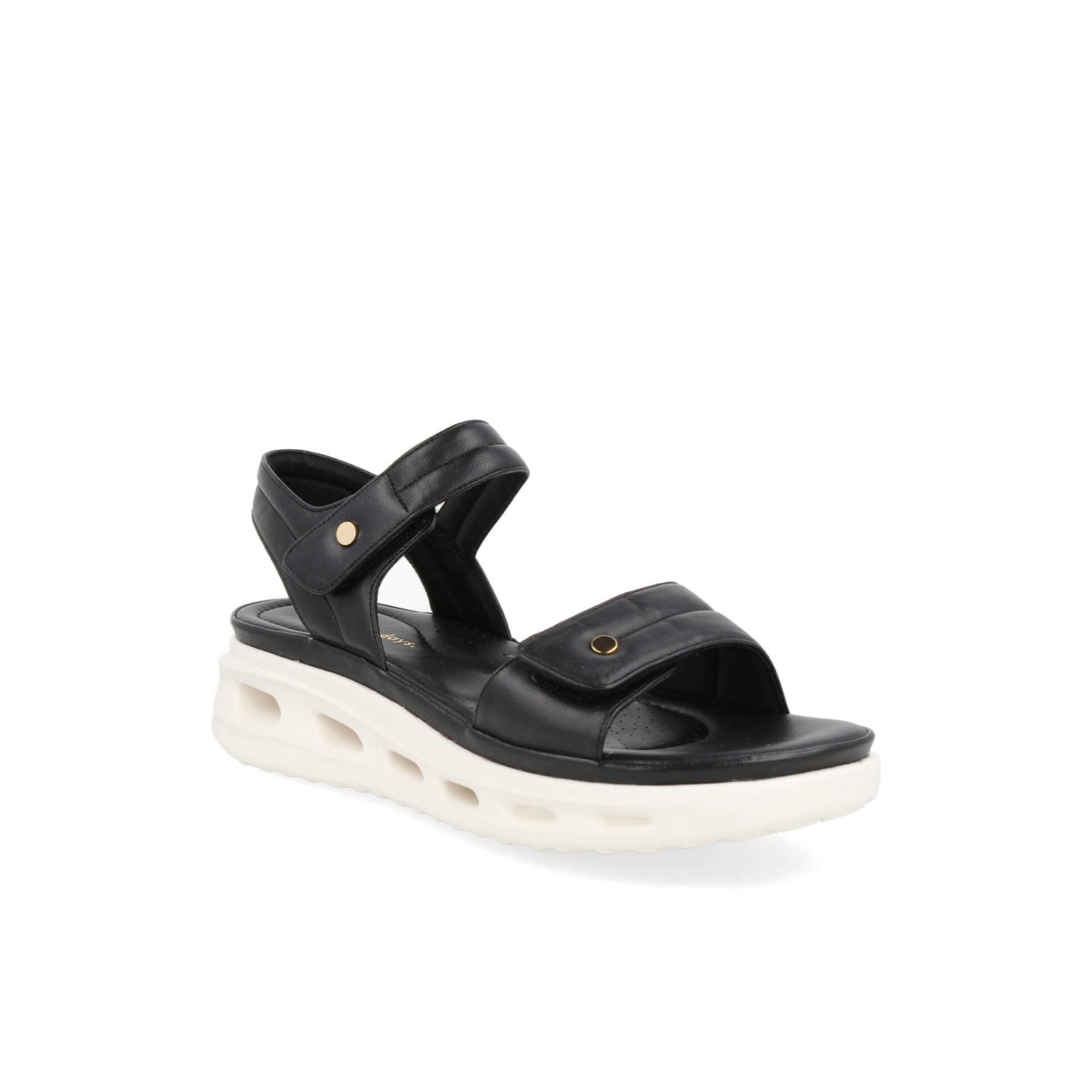 Sandalia Casual Vazza color Negro   para Mujer