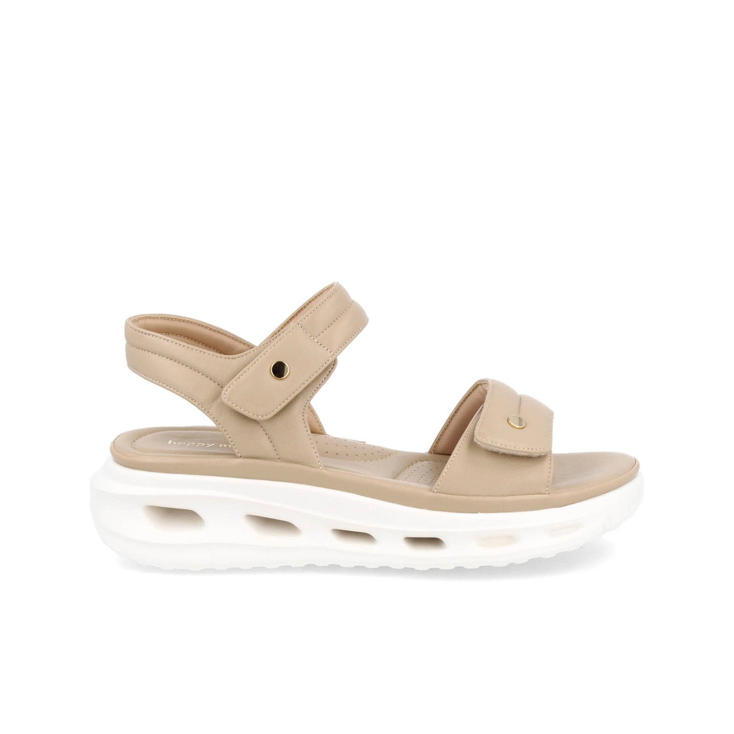 Sandalia Casual Vazza color Beige   para Mujer