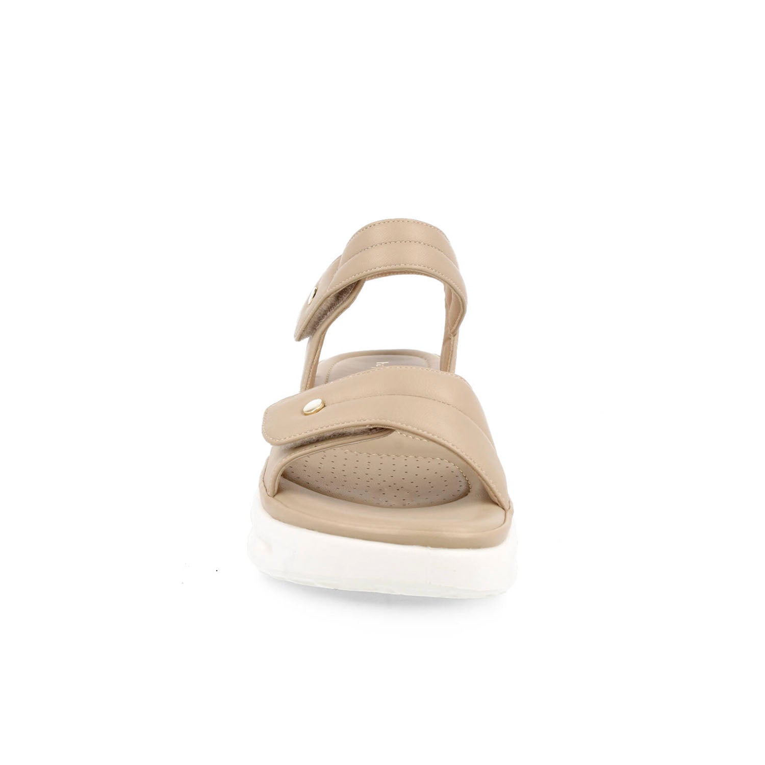 Sandalia Casual Vazza color Beige   para Mujer
