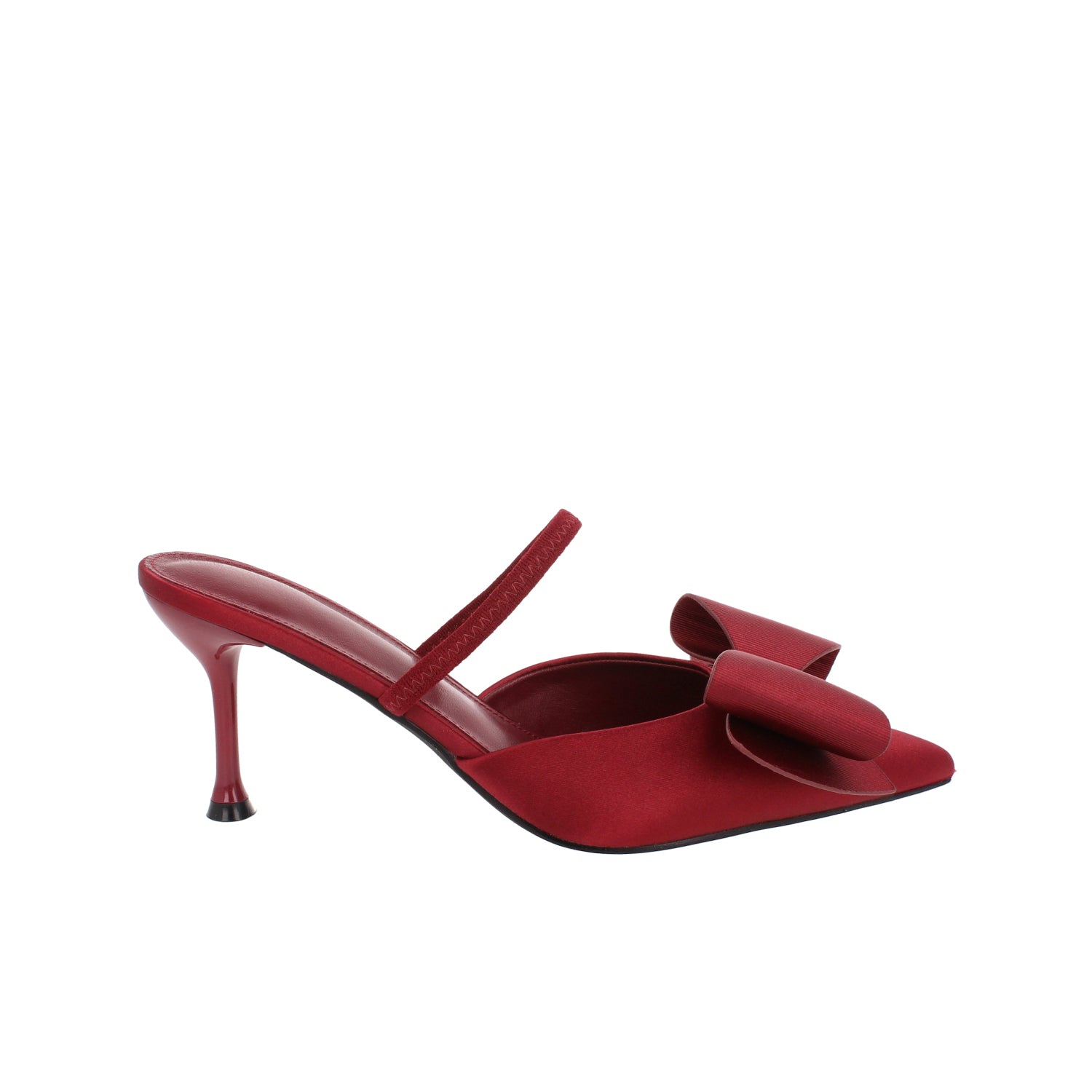 Zapatilla de Vestir Vazza color Vino para Mujer