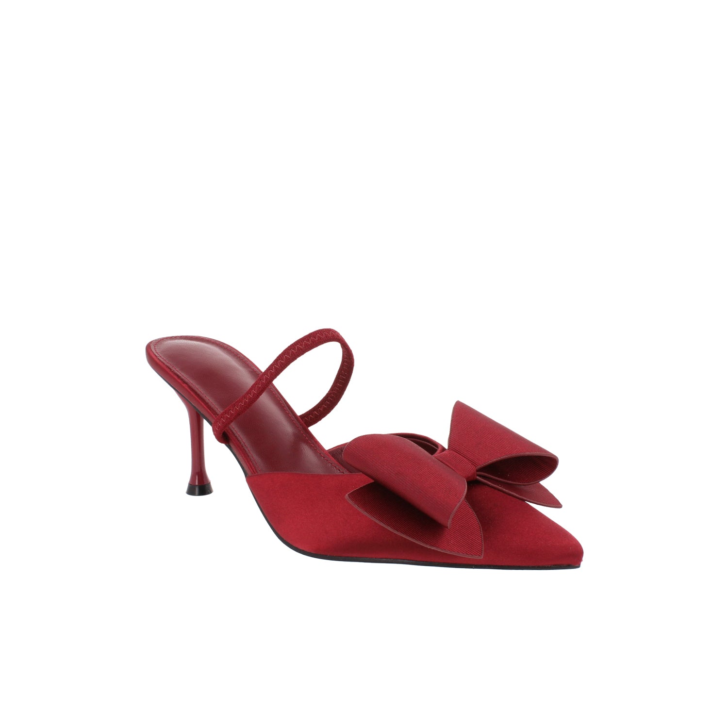 Zapatilla de Vestir Vazza color Vino para Mujer