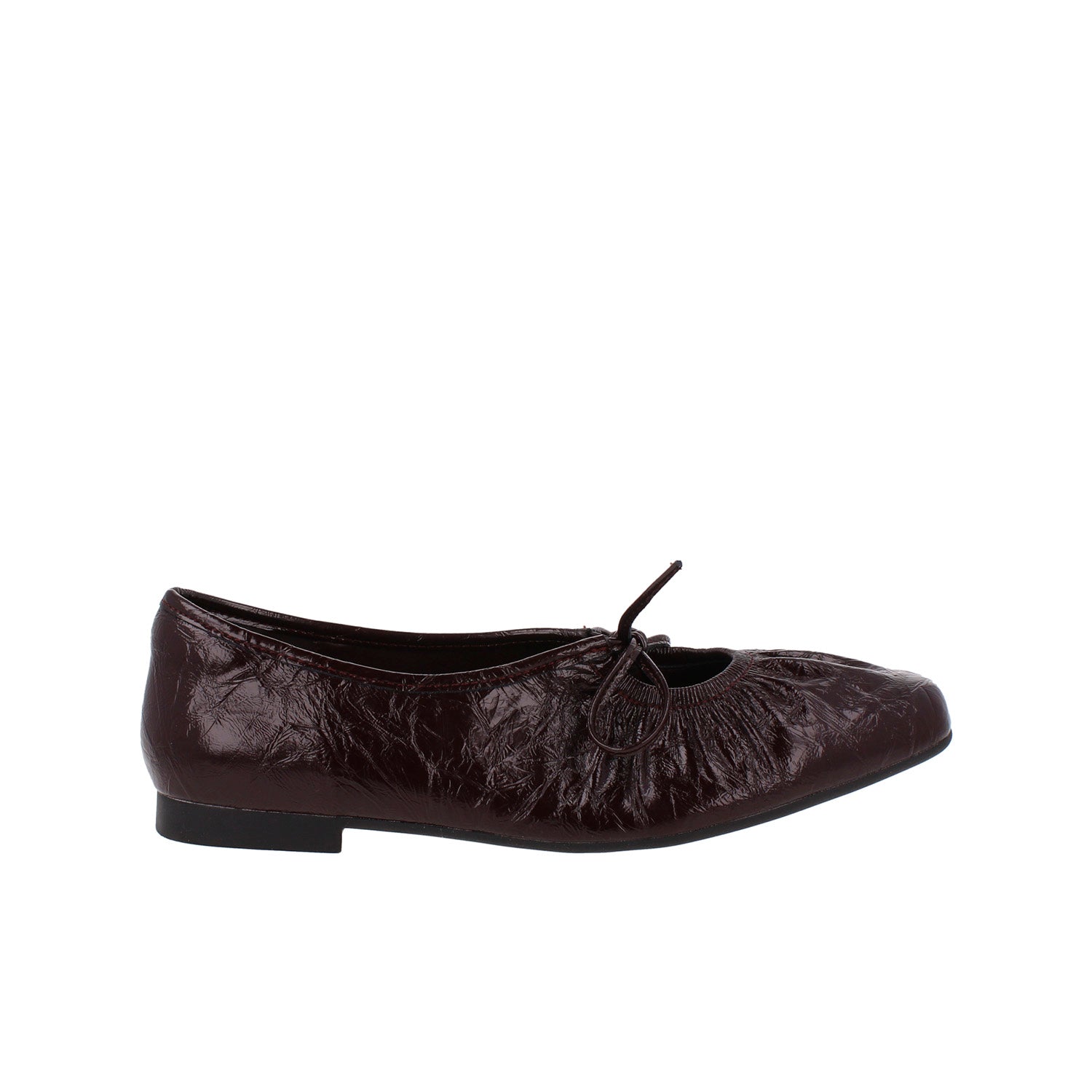 Ballerina Casual Vazza color Vino para Mujer