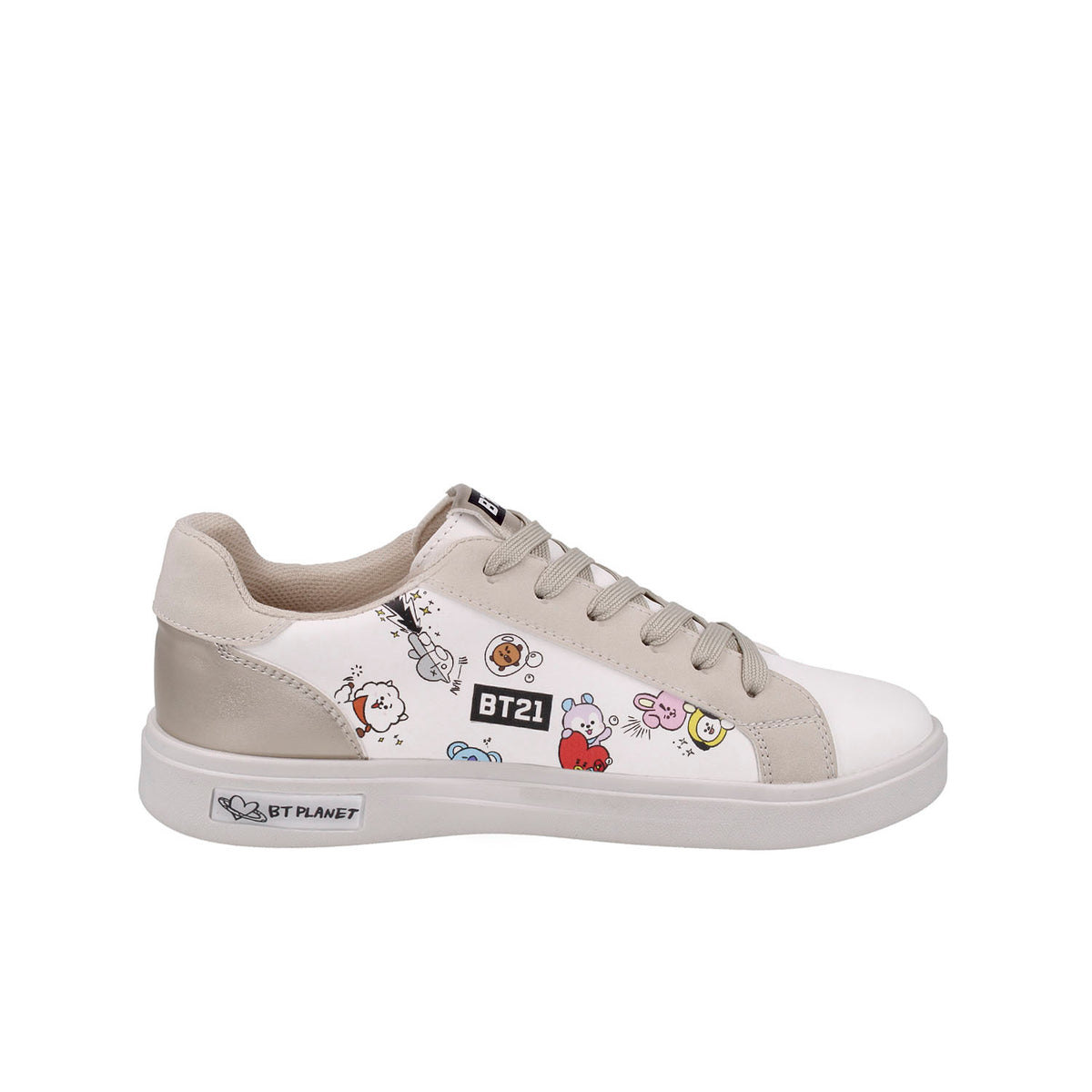 Tenis Urbano BT21 color Blanco para Mujer