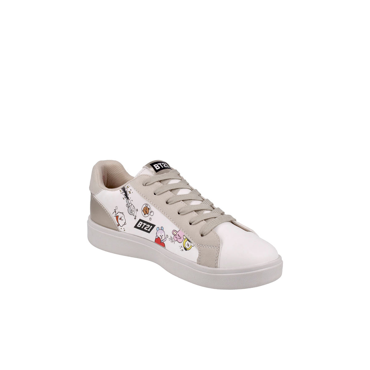 Tenis Urbano BT21 color Blanco para Mujer