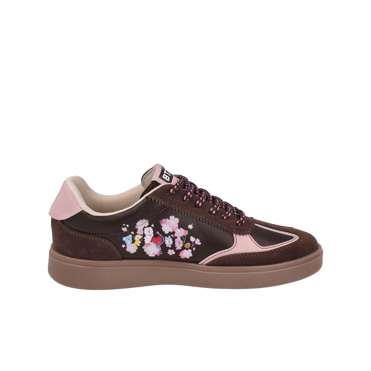 Tenis Urbano BT21 color café para Mujer