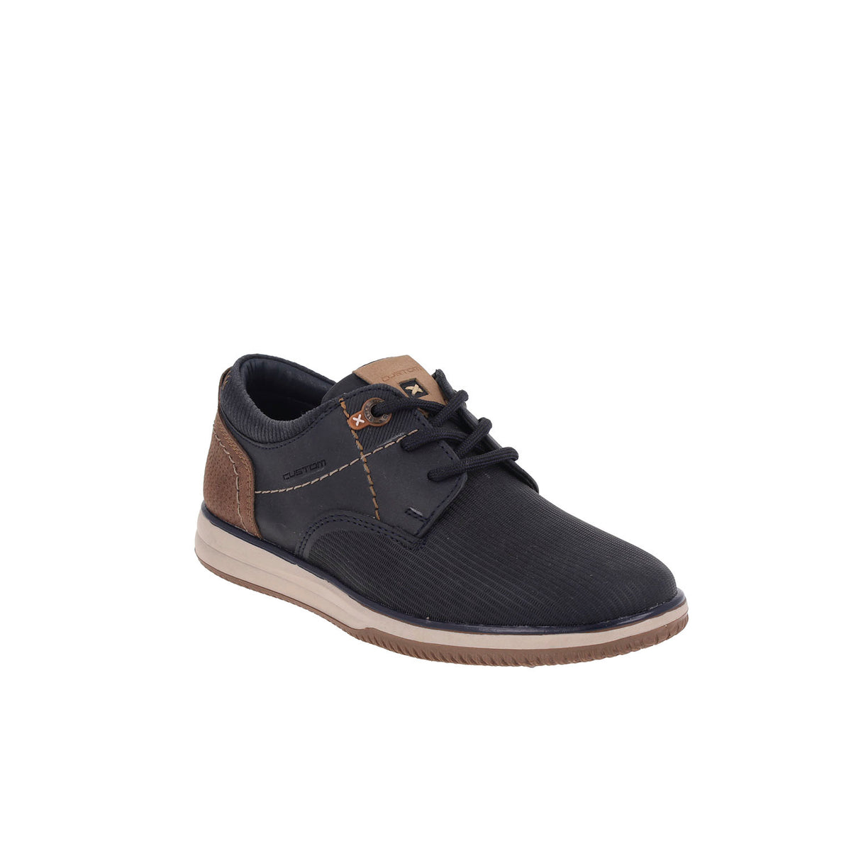 Zapato Casual Vazza color Marino para Junior Nino