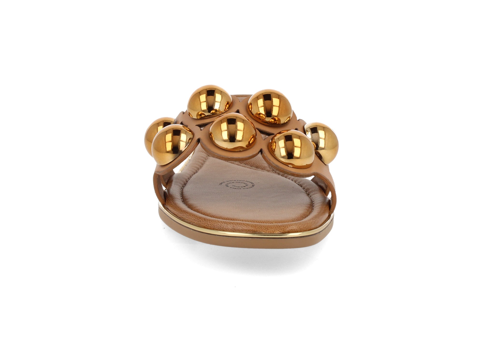 Sandalia Casual Vazza color Camel para Mujer